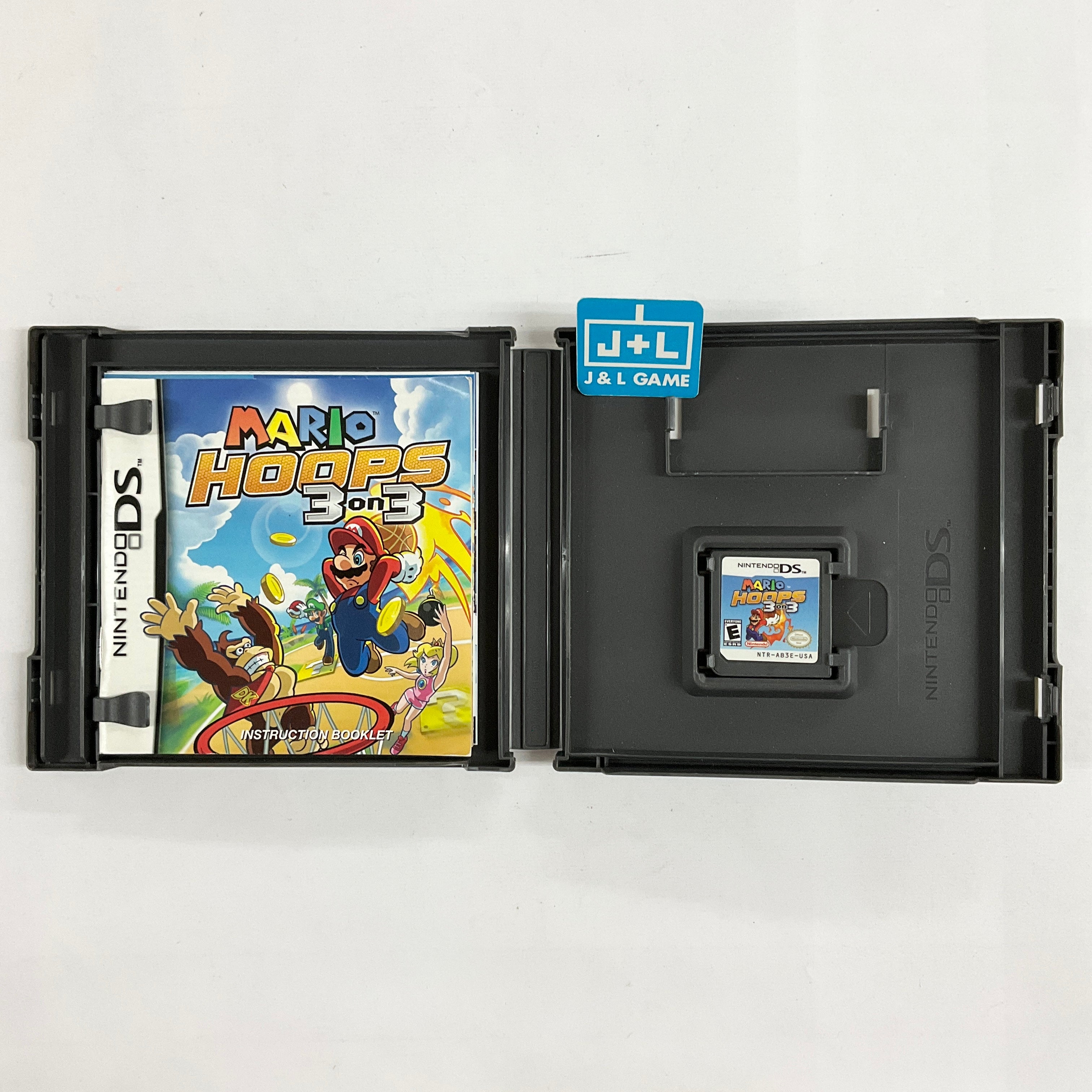 Mario Hoops 3 On 3 - (NDS) Nintendo DS [Pre-Owned] Video Games Nintendo   