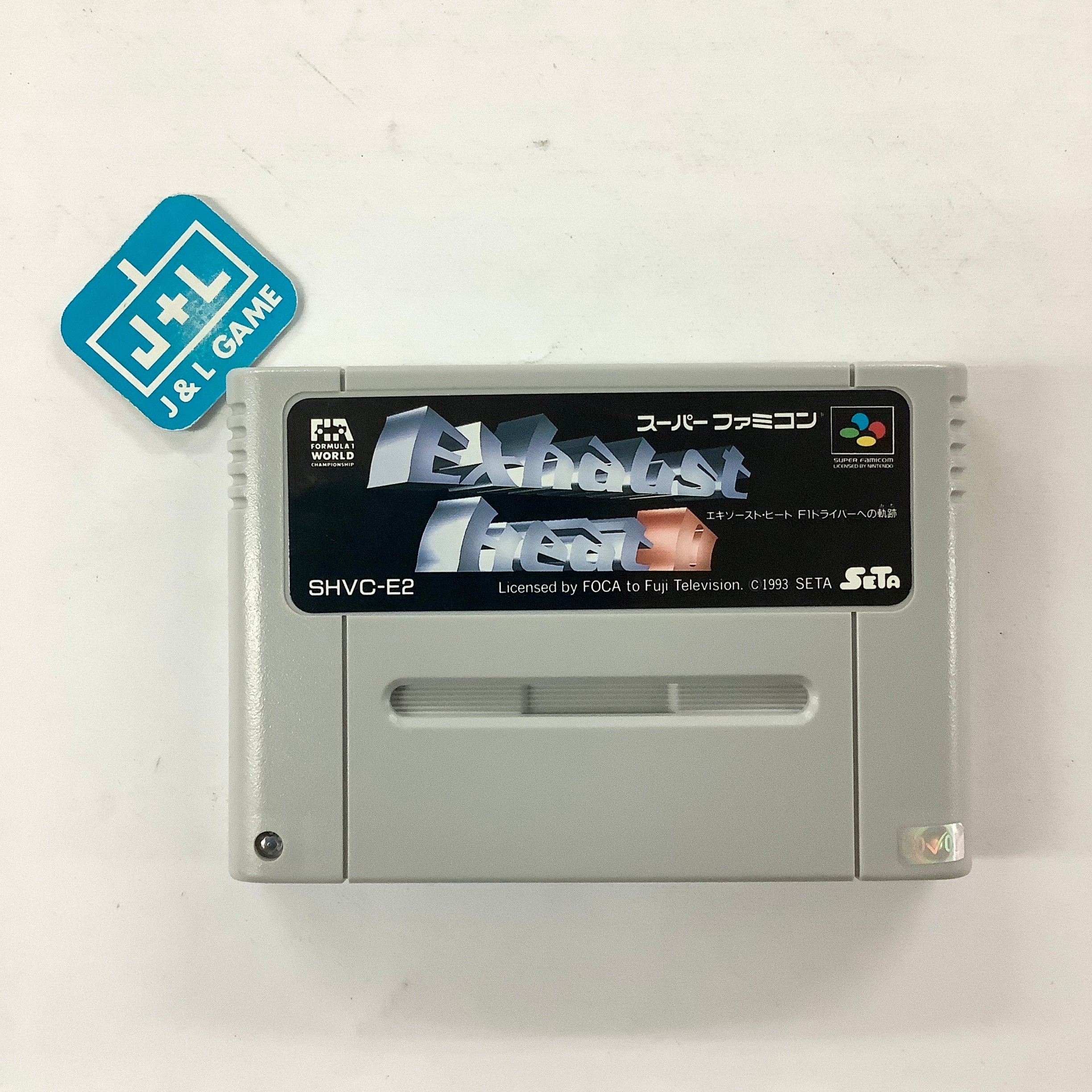 Exhaust Heat II: F-1 Driver no Kiseki - (SFC) Super Famicom [Pre-Owned] (Japanese Import) Video Games Seta Corporation   