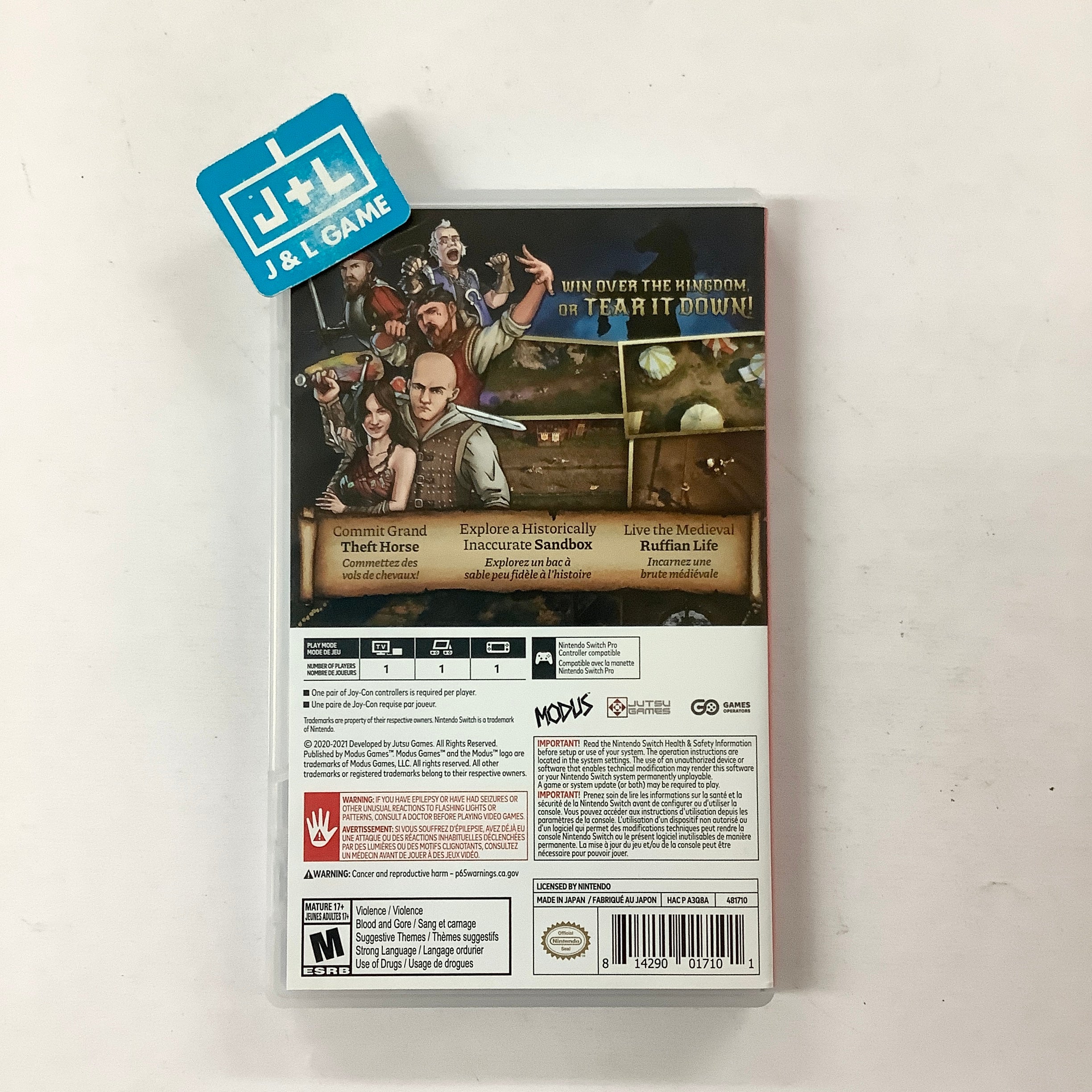 Rustler - (NSW) Nintendo Switch [UNBOXING] Video Games Modus   