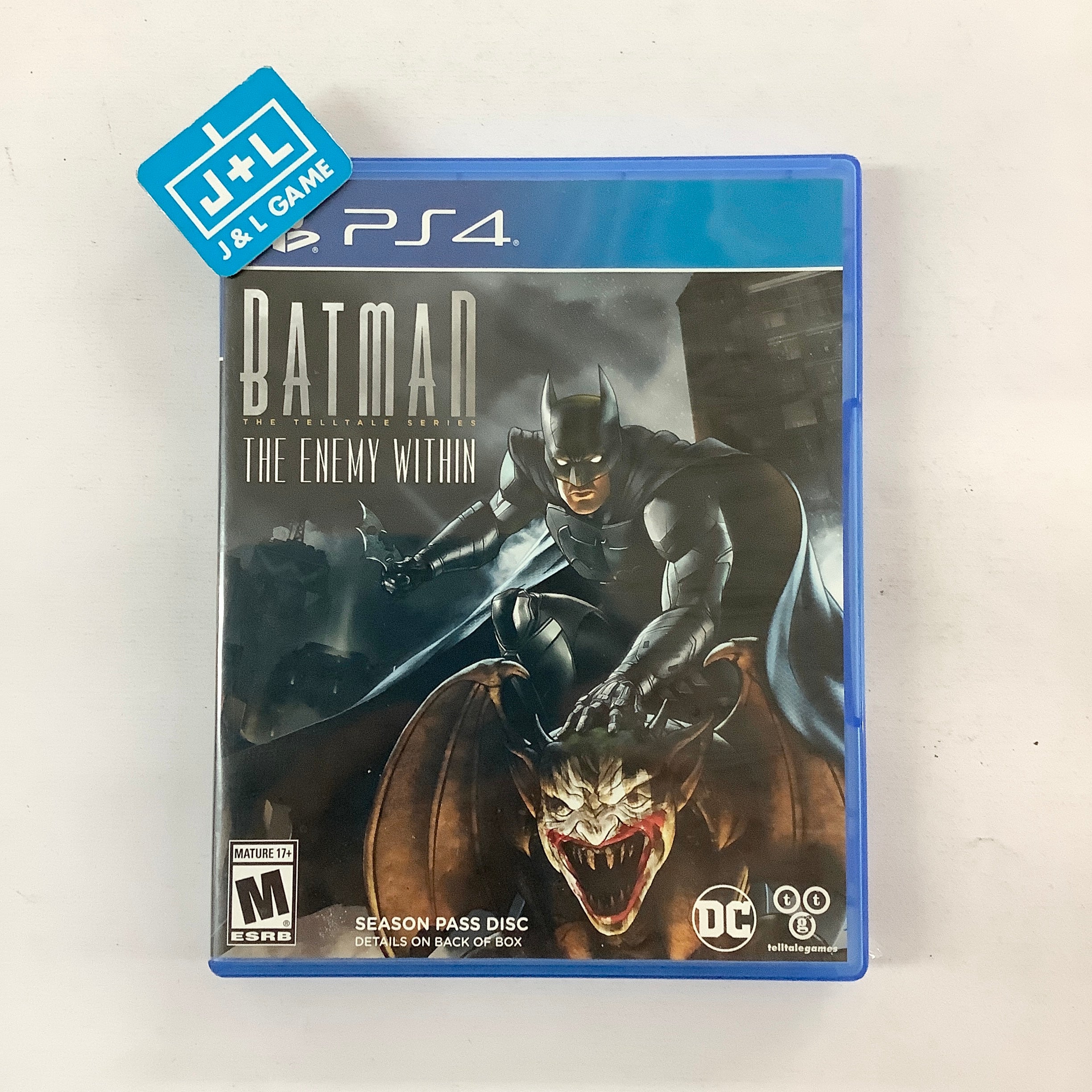 Batman: The Enemy Within - The Telltale Series - (PS4) PlayStation 4 [Pre-Owned] Video Games Telltale Games   