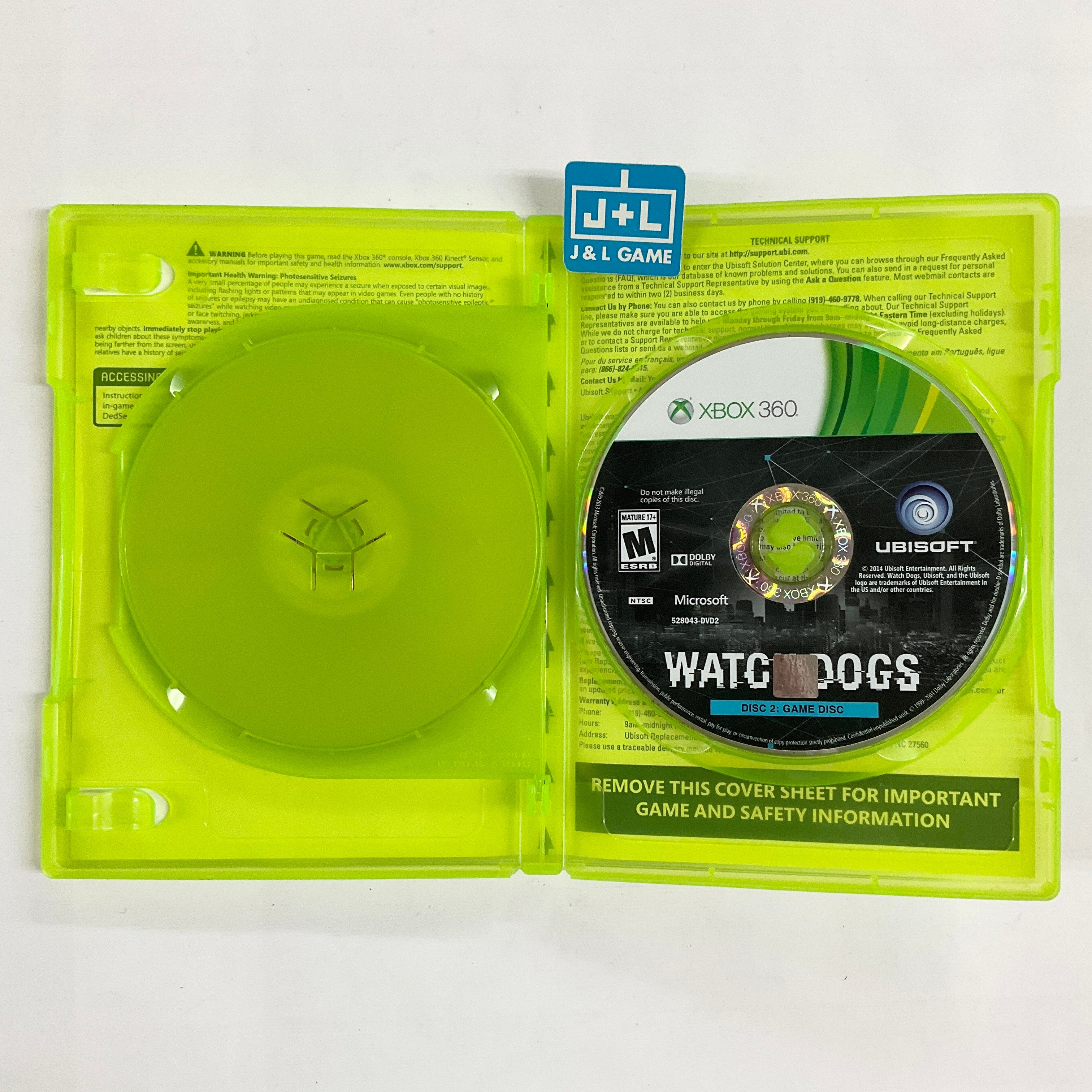 Watch Dogs - Xbox 360 [Pre-Owned] Video Games Ubisoft   