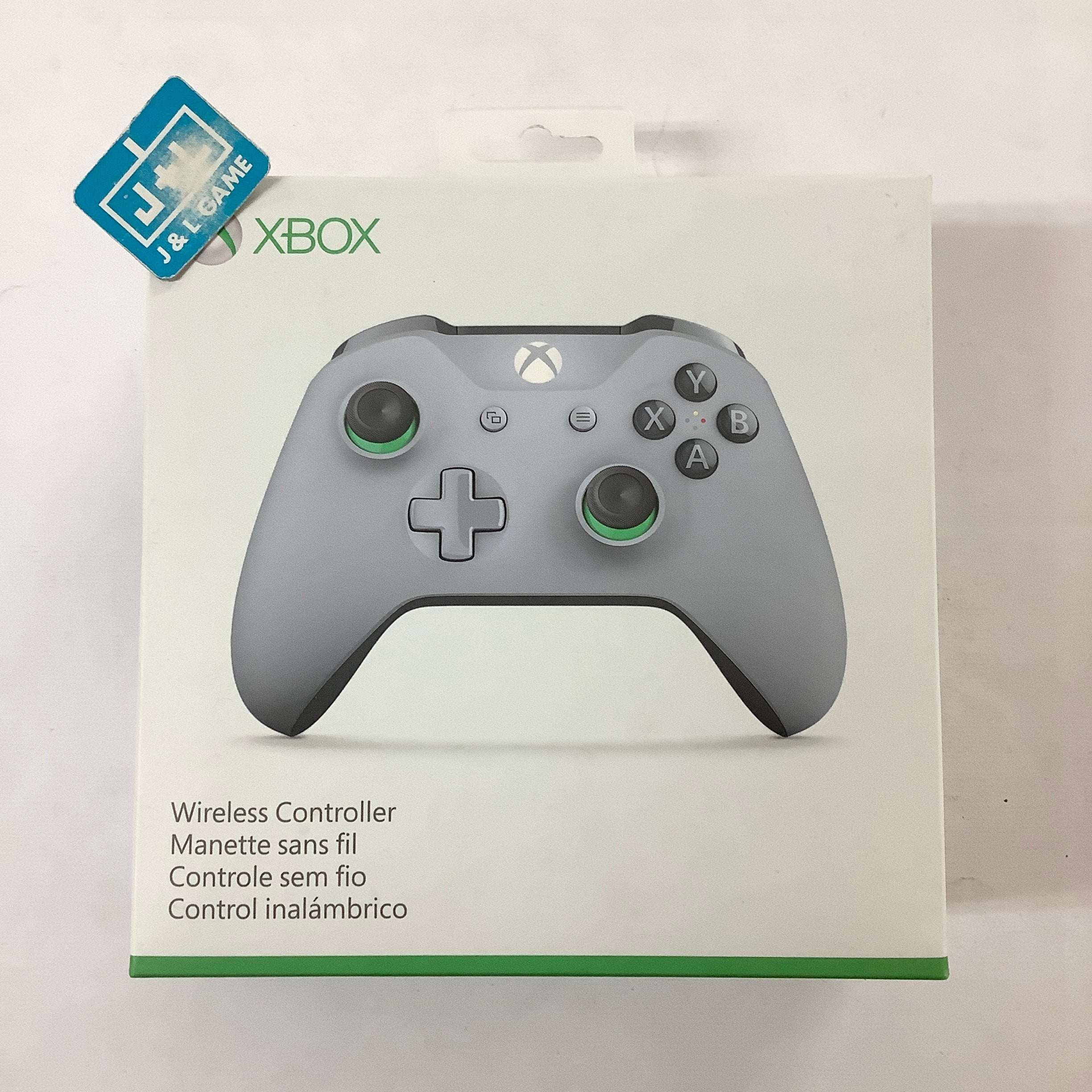 Microsoft Xbox One Wireless Controller (Grey/Green)  - (XB1) Xbox One Video Games Microsoft   