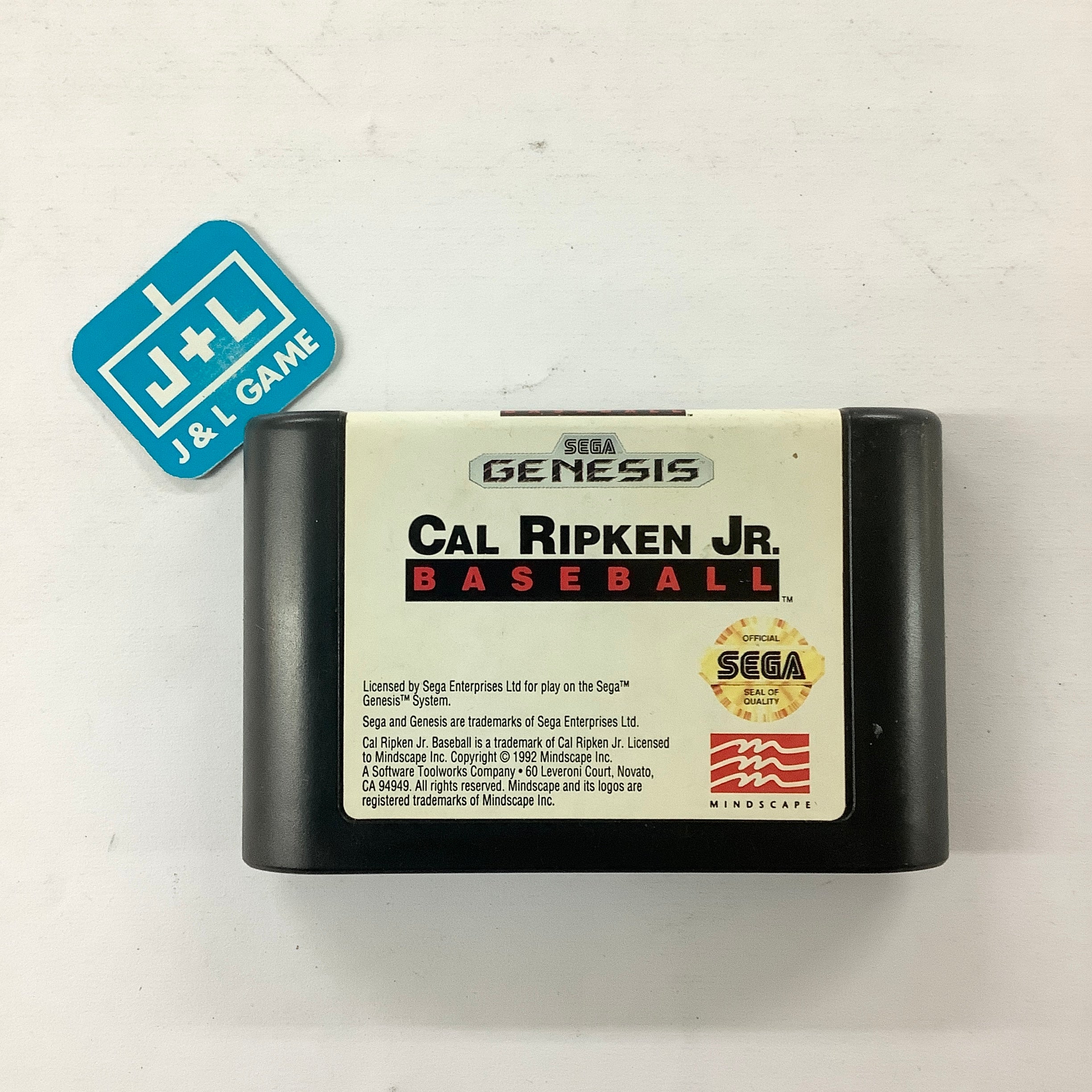 Cal Ripken Jr. Baseball - (SG) SEGA Genesis [Pre-Owned] Video Games Mindscape   