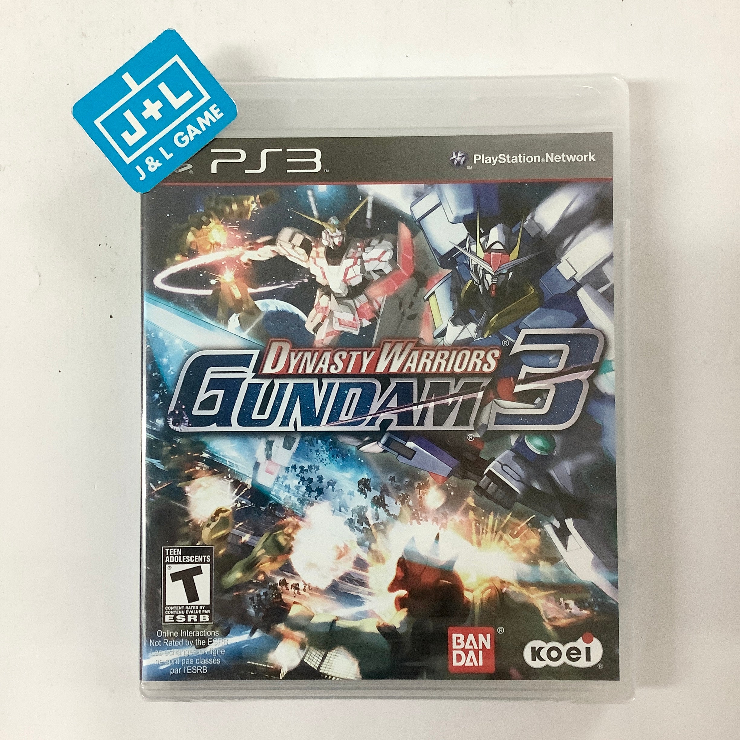 Dynasty Warriors: Gundam 3 - (PS3) PlayStation 3 Video Games Namco Bandai Games   