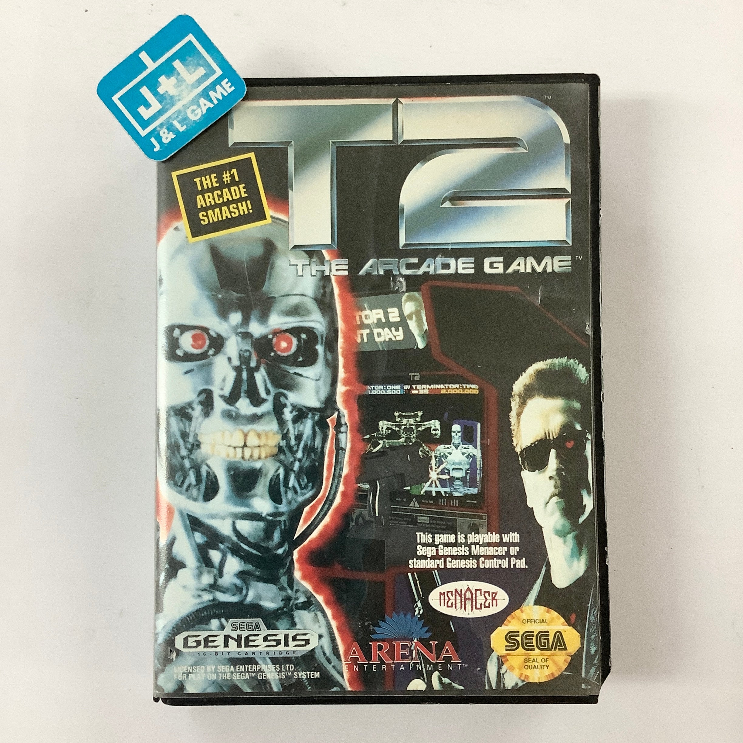 T2: The Arcade Game - (SG) SEGA Genesis [Pre-Owned] Video Games Acclaim   