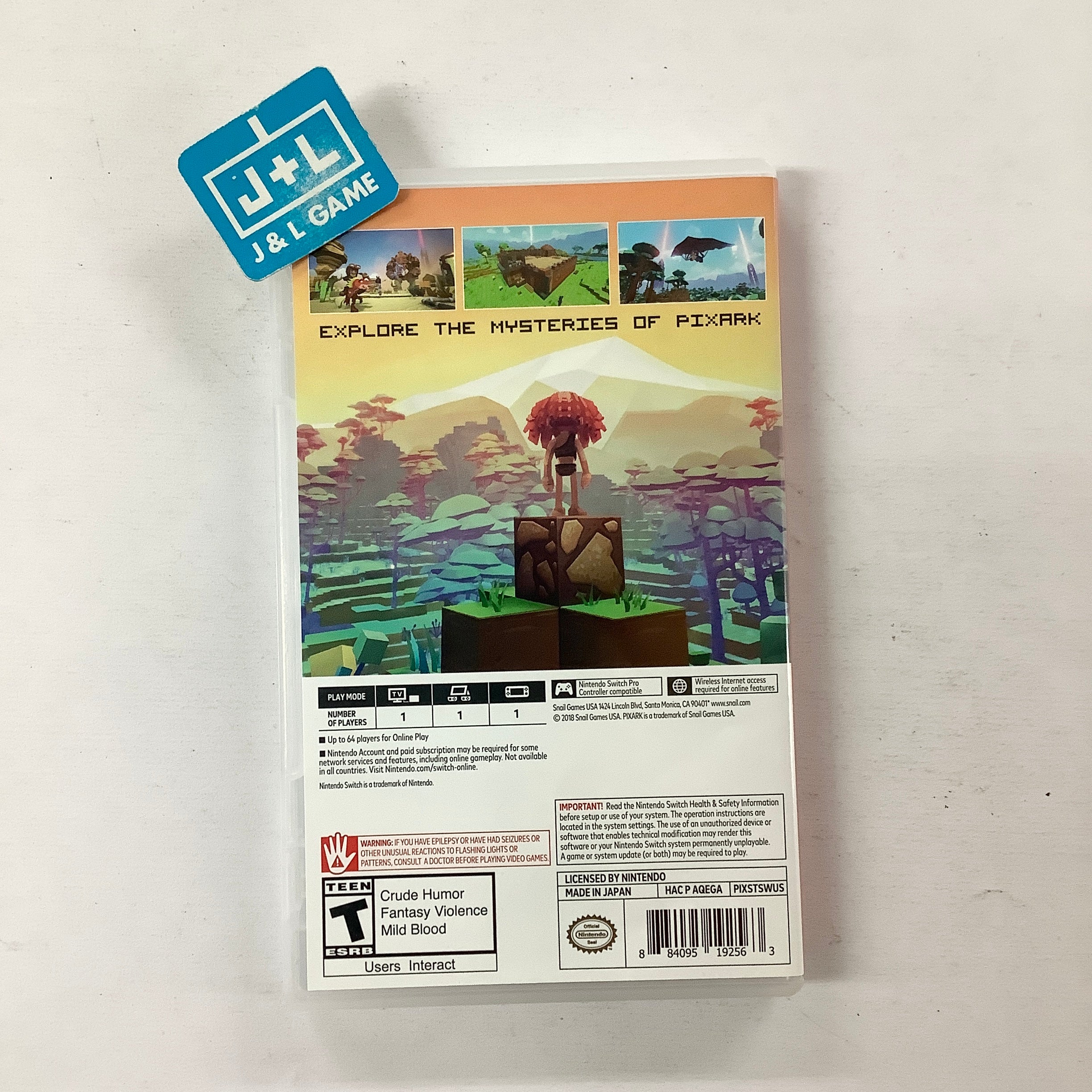 PixARK - (NSW) Nintendo Switch [Pre-Owned] Video Games Snail Games USA   