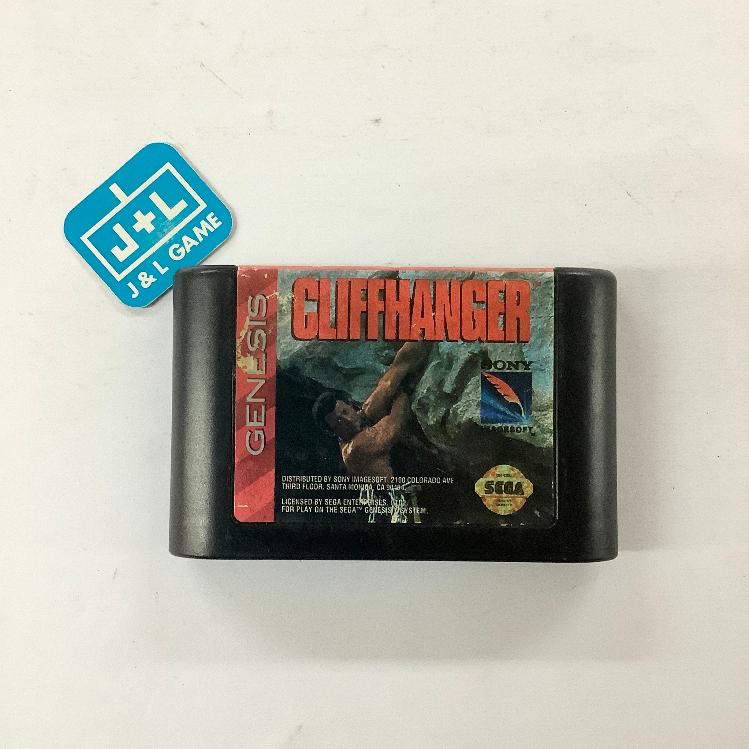 Cliffhanger - (SG) SEGA Genesis [Pre-Owned] Video Games Sony Imagesoft   