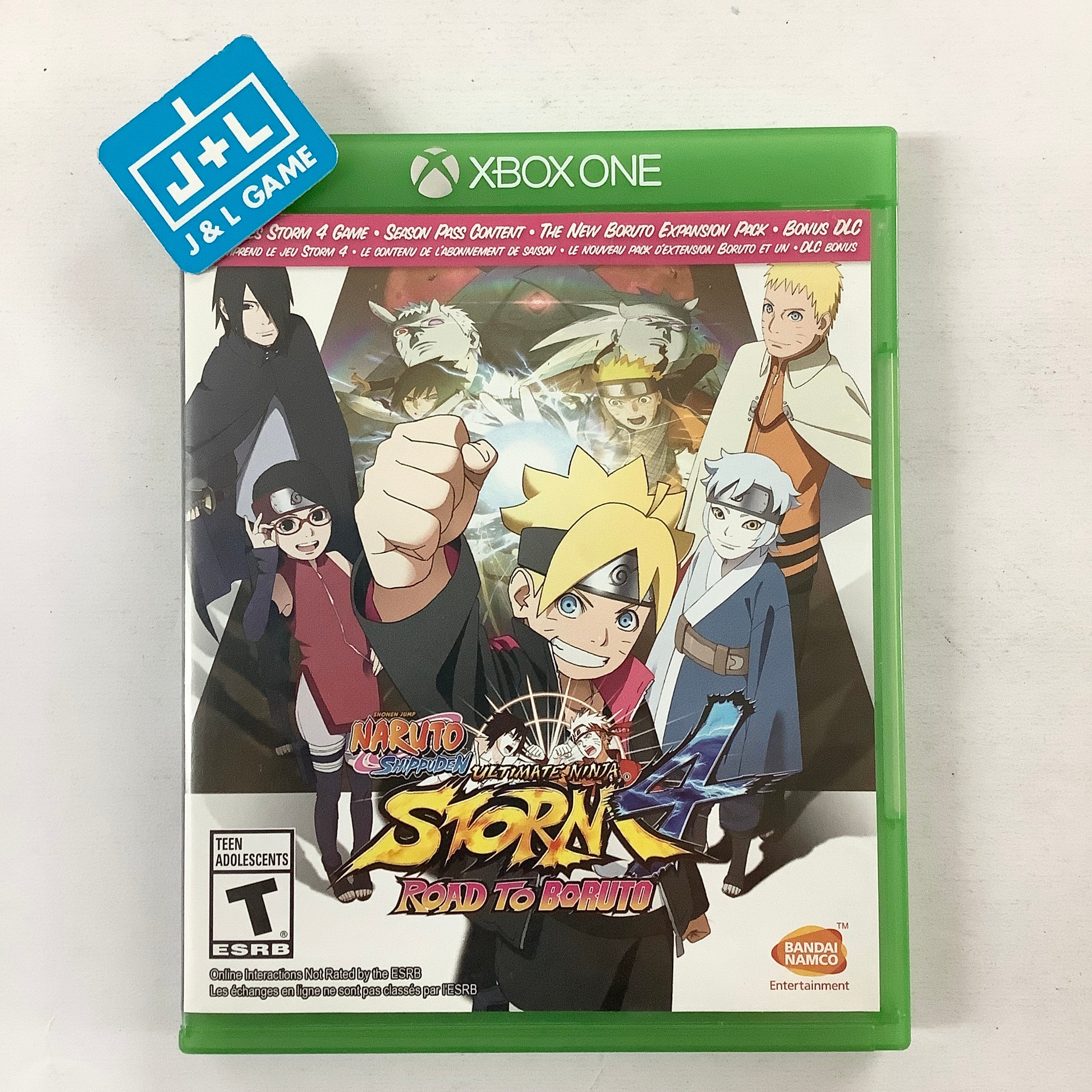 Naruto Shippuden: Ultimate Ninja Storm 4 Road to Boruto - (XB1) Xbox One [Pre-Owned] Video Games Bandai Namco Games   