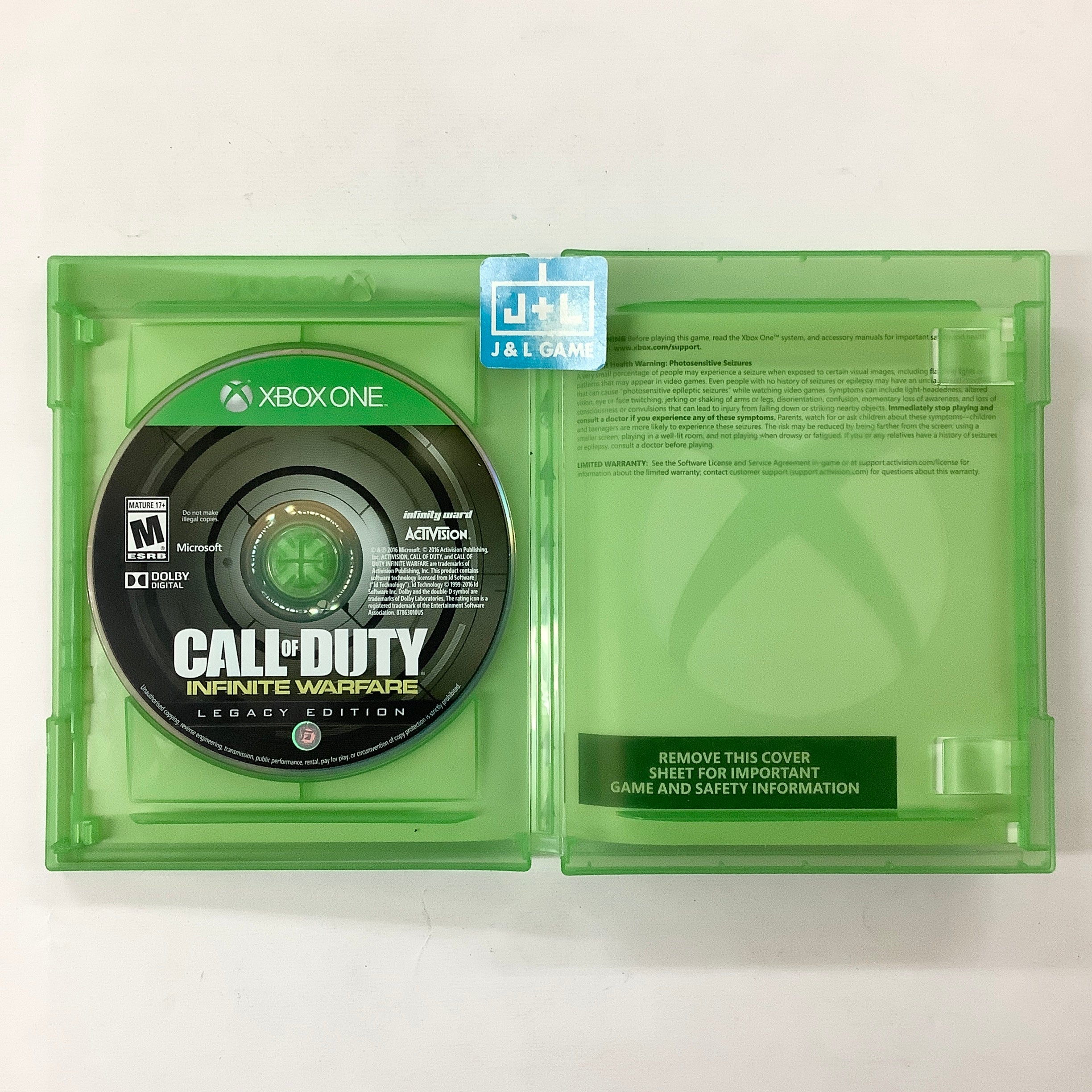 Call of Duty: Infinite Warfare (Legacy Edition) - (XB1) Xbox One [Pre-Owned] Video Games Activision   