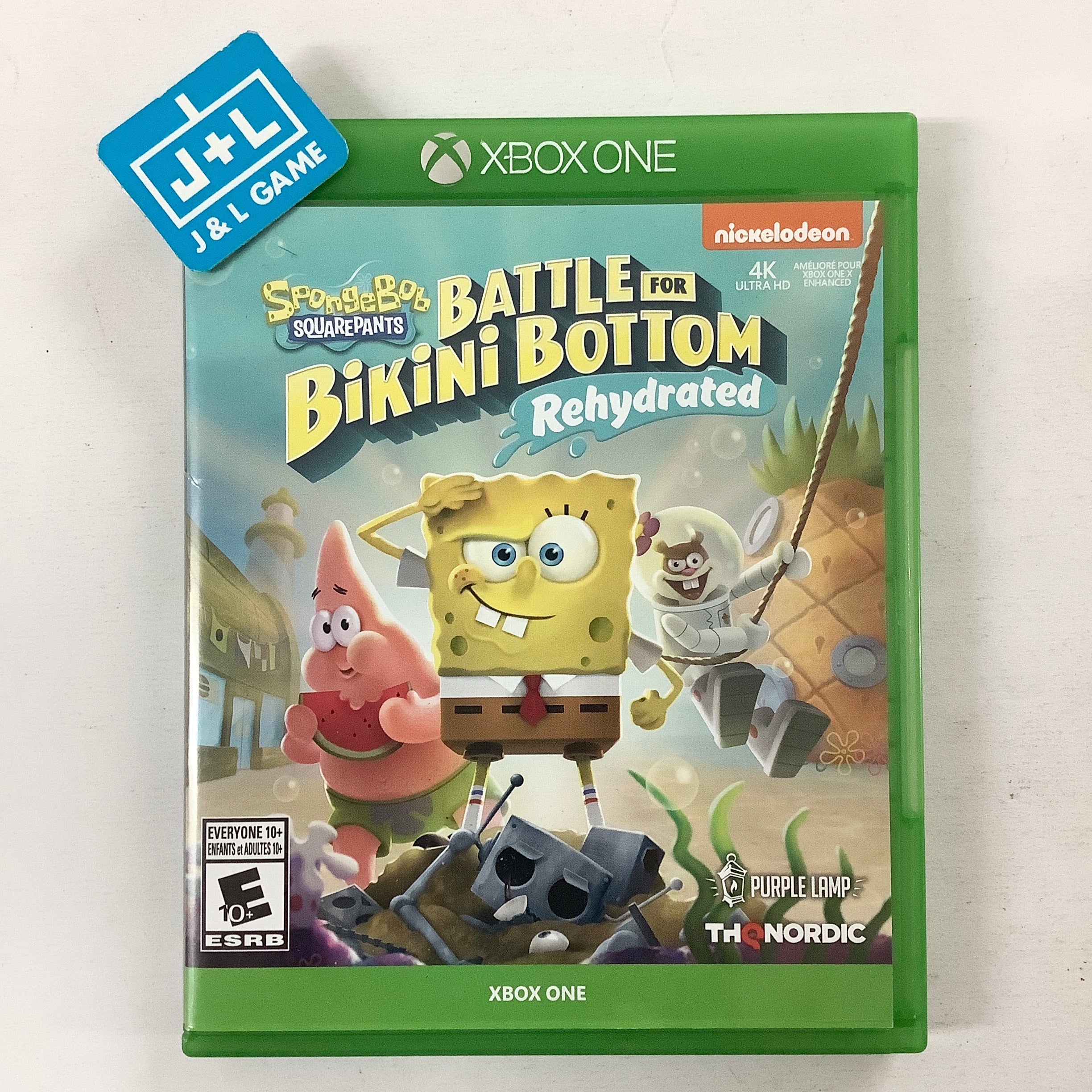 Spongebob Squarepants: Battle for Bikini Bottom - Rehydrated - (XB1) Xbox One [Pre-Owned] Video Games THQ Nordic   