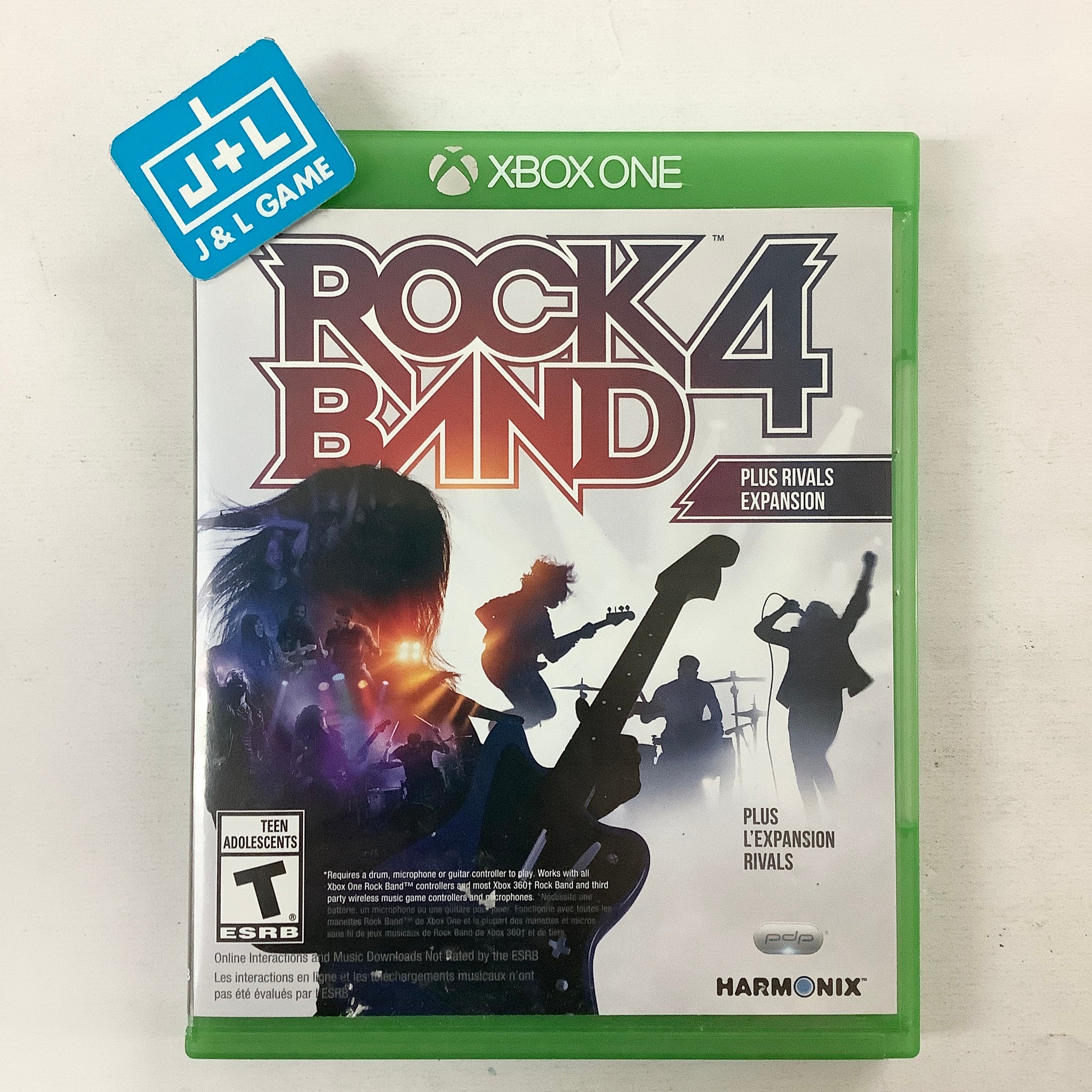 Rock Band 4 (Rivals Bundle) (Game Only) - (XB1) Xbox One [Pre-Owned] Video Games Harmonix   