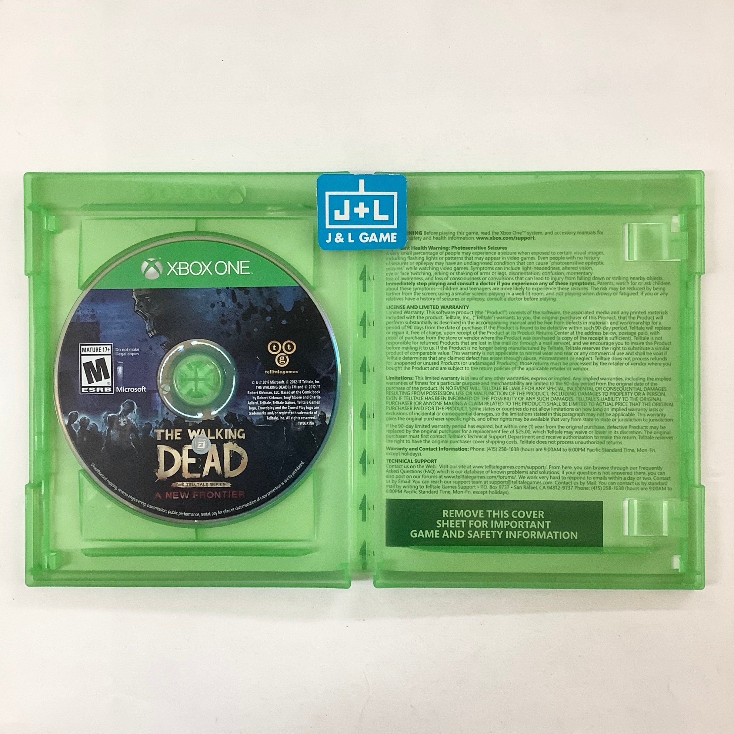 The Walking Dead: A New Frontier - (XB1) Xbox One [Pre-Owned] Video Games Warner Bros. Interactive Entertainment   