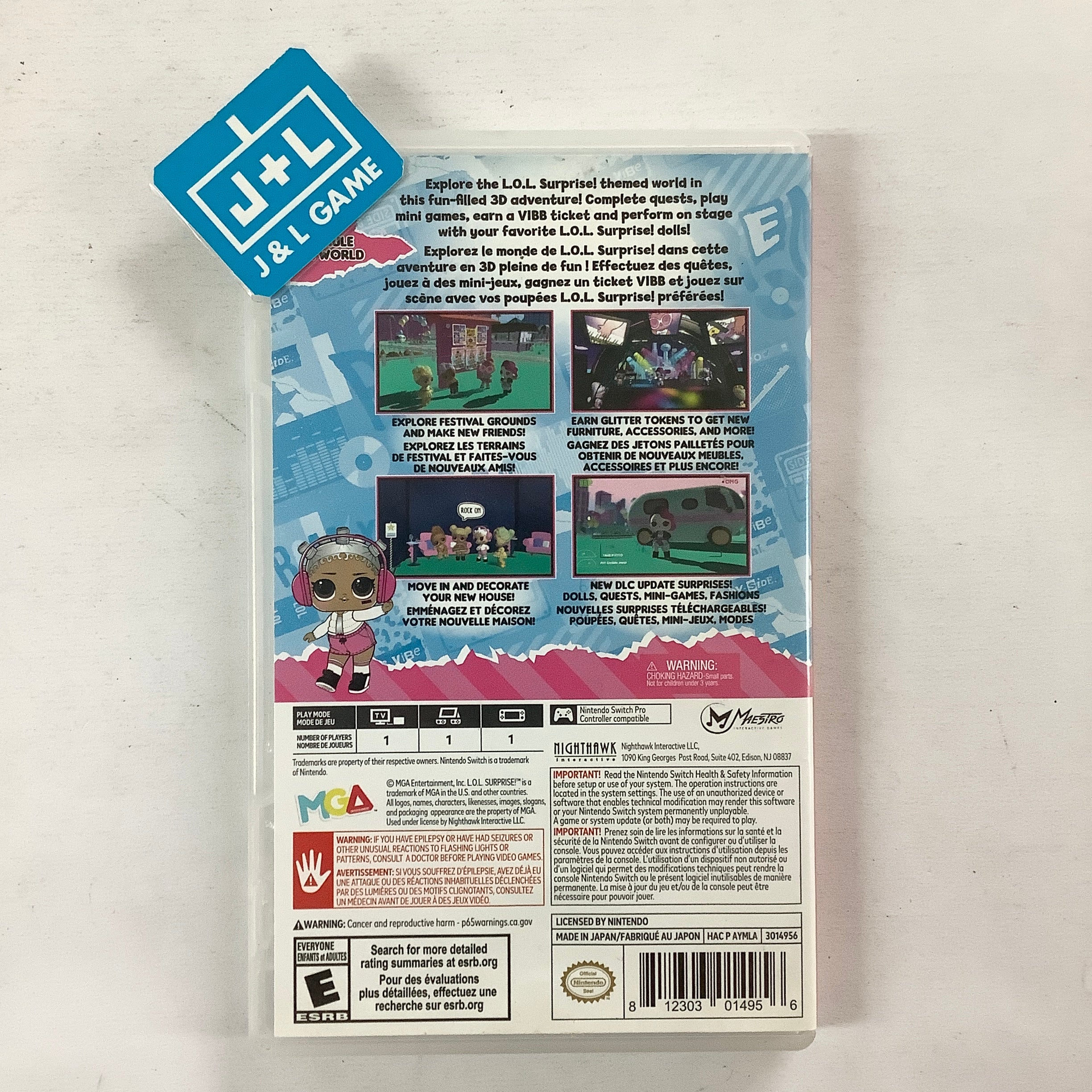 L.O.L Surprise! Remix: We Rule The World - (NSW) Nintendo Switch [Pre-Owned] Video Games Nighthawk Interactive   