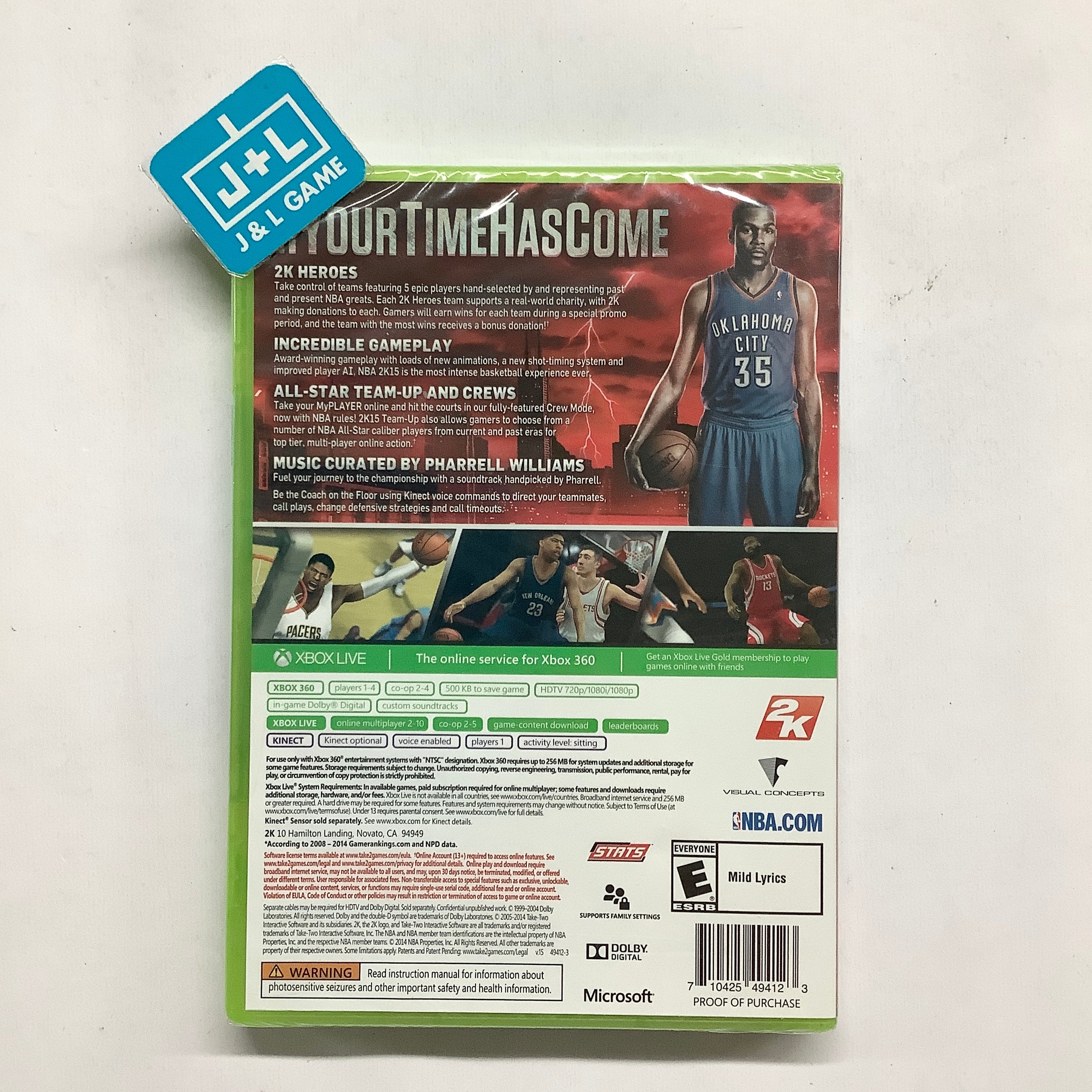 NBA 2K15 - Xbox 360 Video Games 2K   