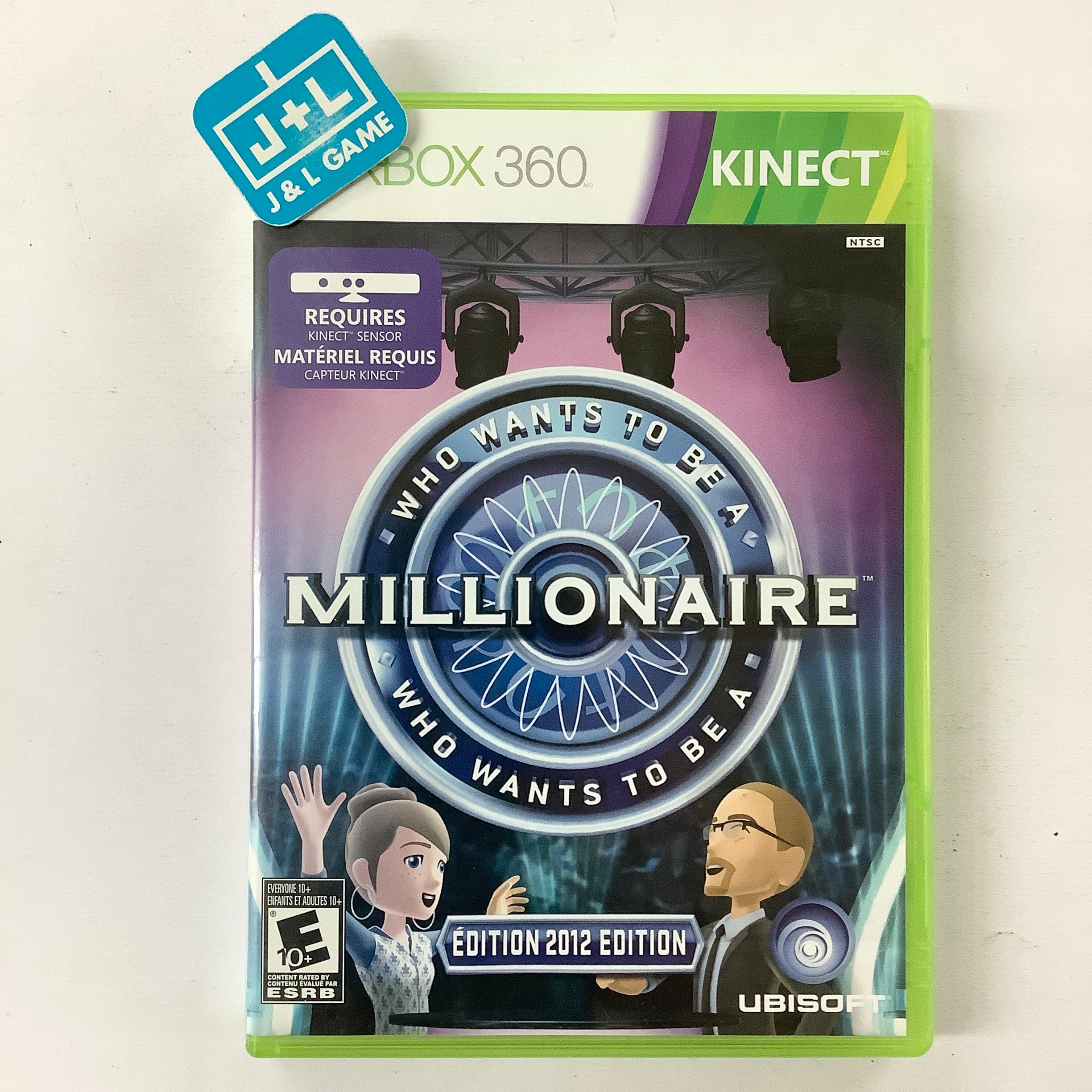 Who Wants To Be A Millionaire? 2012 Edition (Kinect Required) - Xbox 360 [Pre-Owned] Video Games Ubisoft   