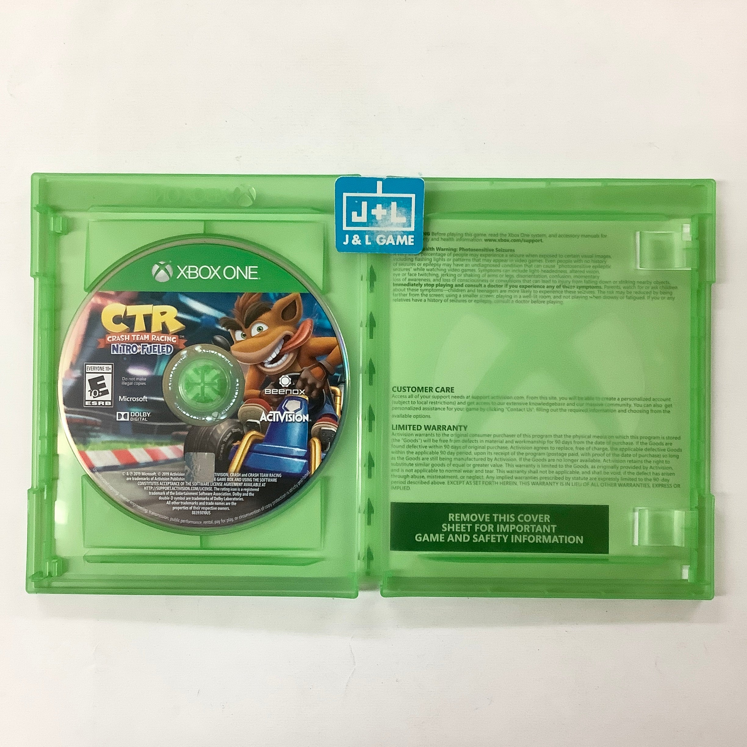 Crash Team Racing: Nitro Fueled - (XB1) Xbox One [Pre-Owned] Video Games Activision   