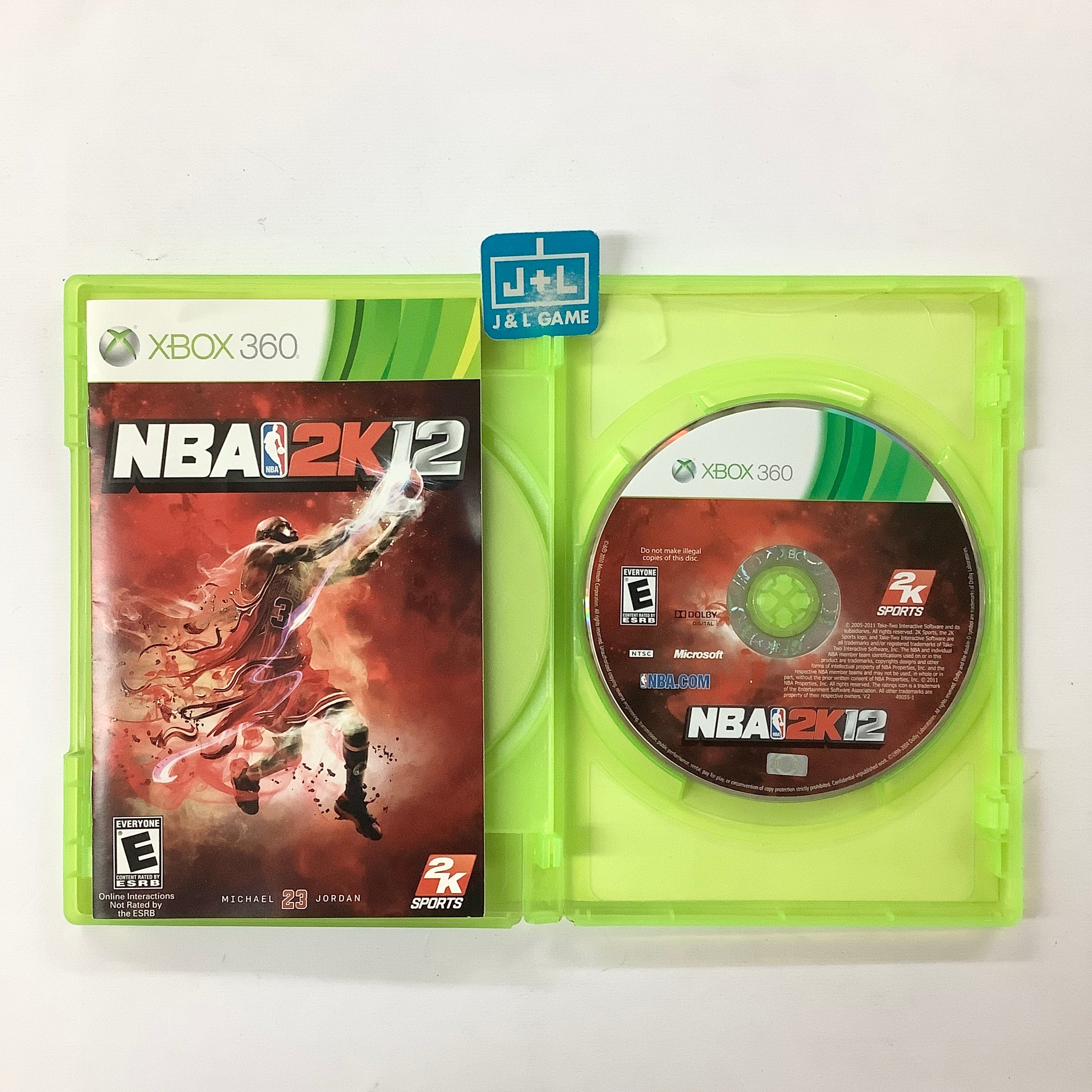 MLB 2K12/NBA 2K12 Combo Pack - Xbox 360 [Pre-Owned] Video Games Take-Two Interactive   