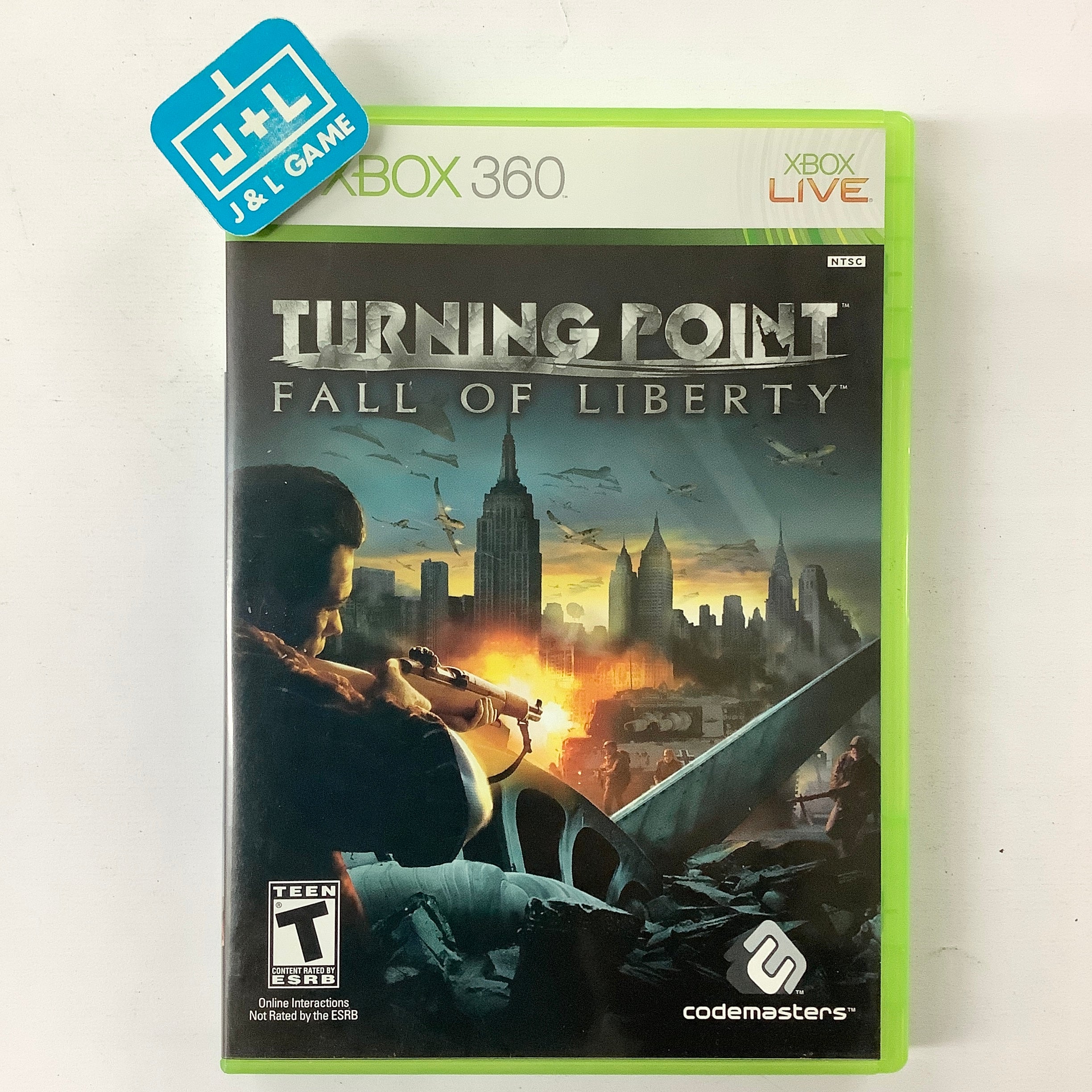 Turning Point: Fall of Liberty - Xbox 360 [Pre-Owned] Video Games Codemasters   