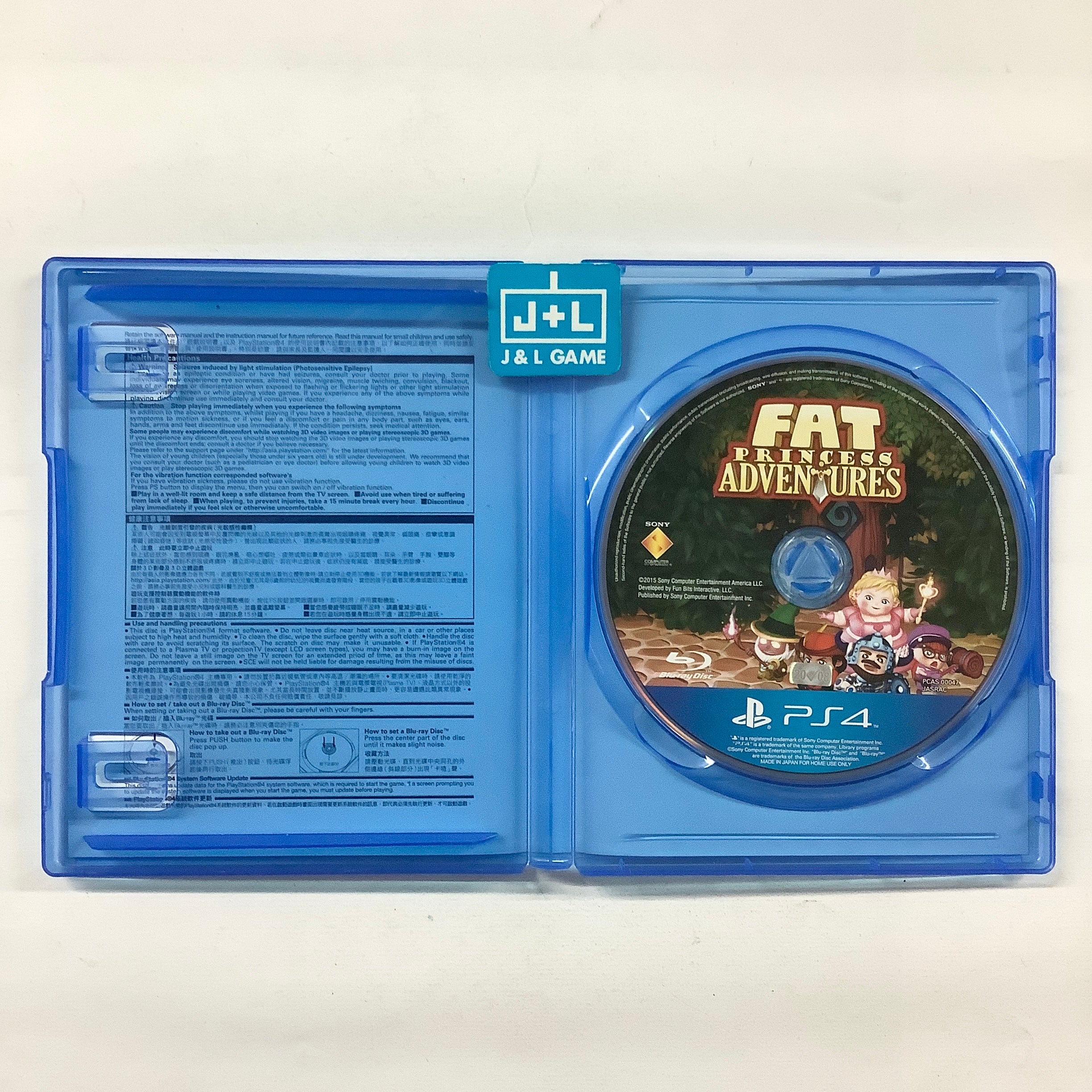 Fat Princess Adventures - (PS4) PlayStation 4 [Pre-Owned] (Asia Import) Video Games SCEA   