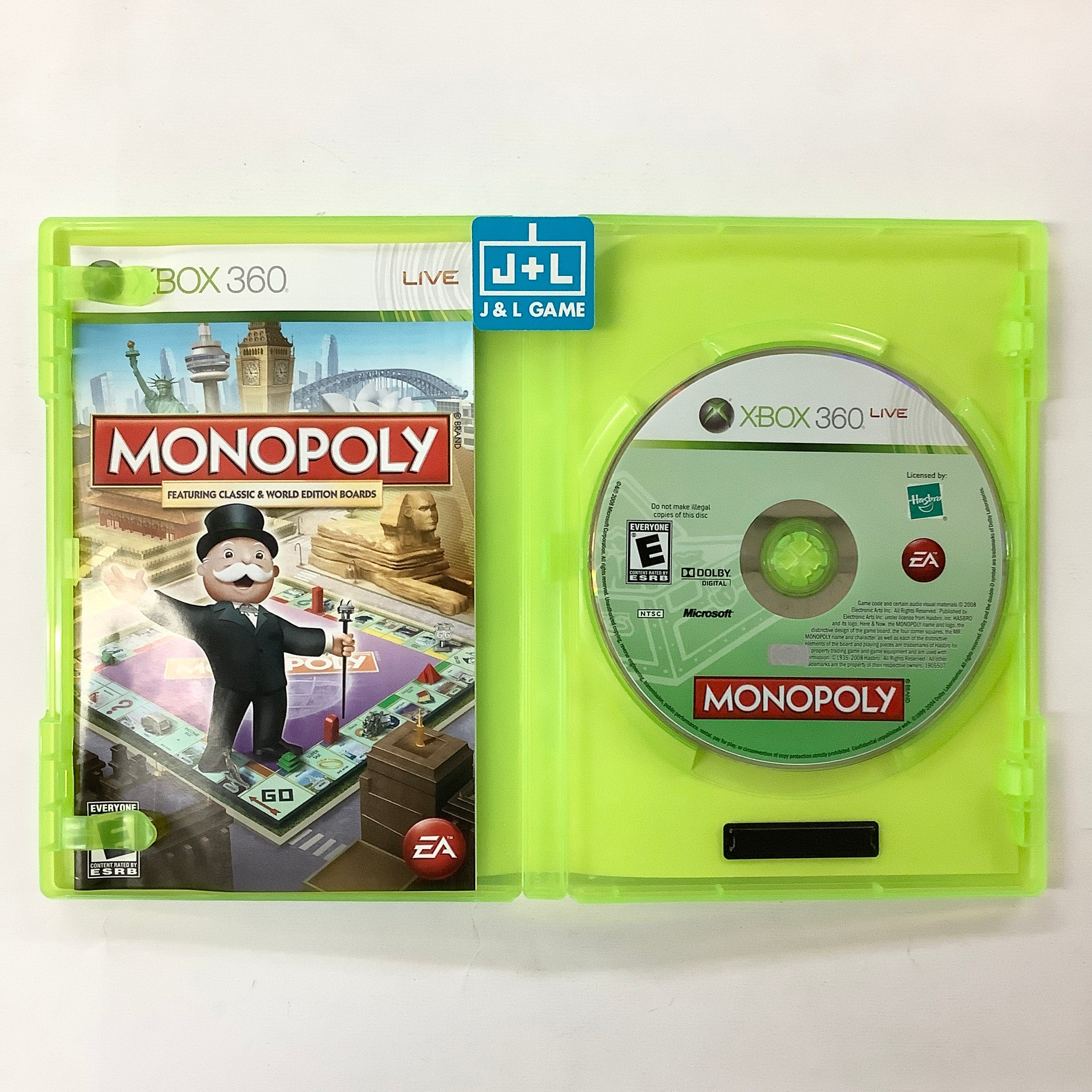 Monopoly - Xbox 360 [Pre-Owned] Video Games Electronic Arts   