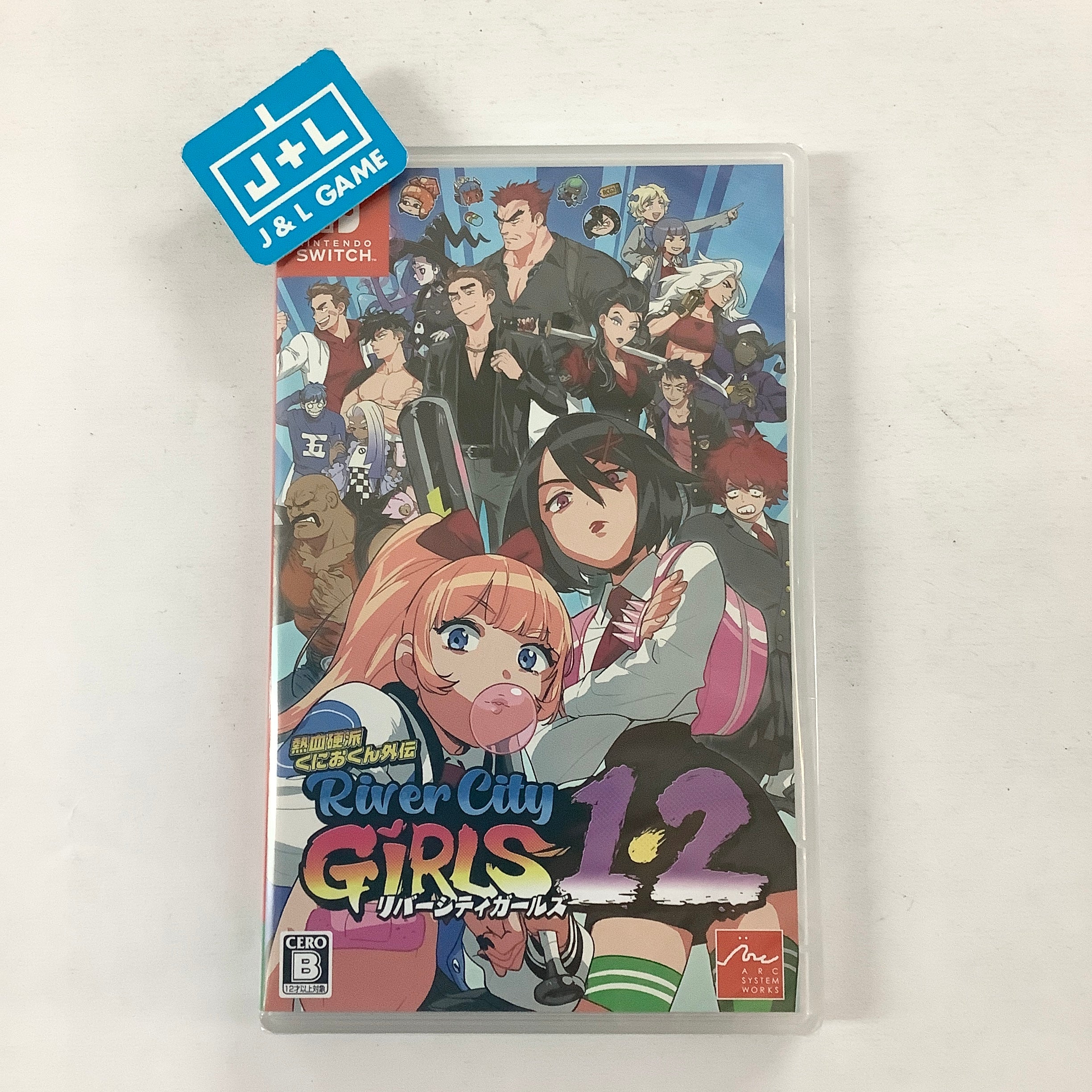 River City Girls 1 & 2 - (NSW) Nintendo Switch (Japanese Import) Video Games Arc System Works   