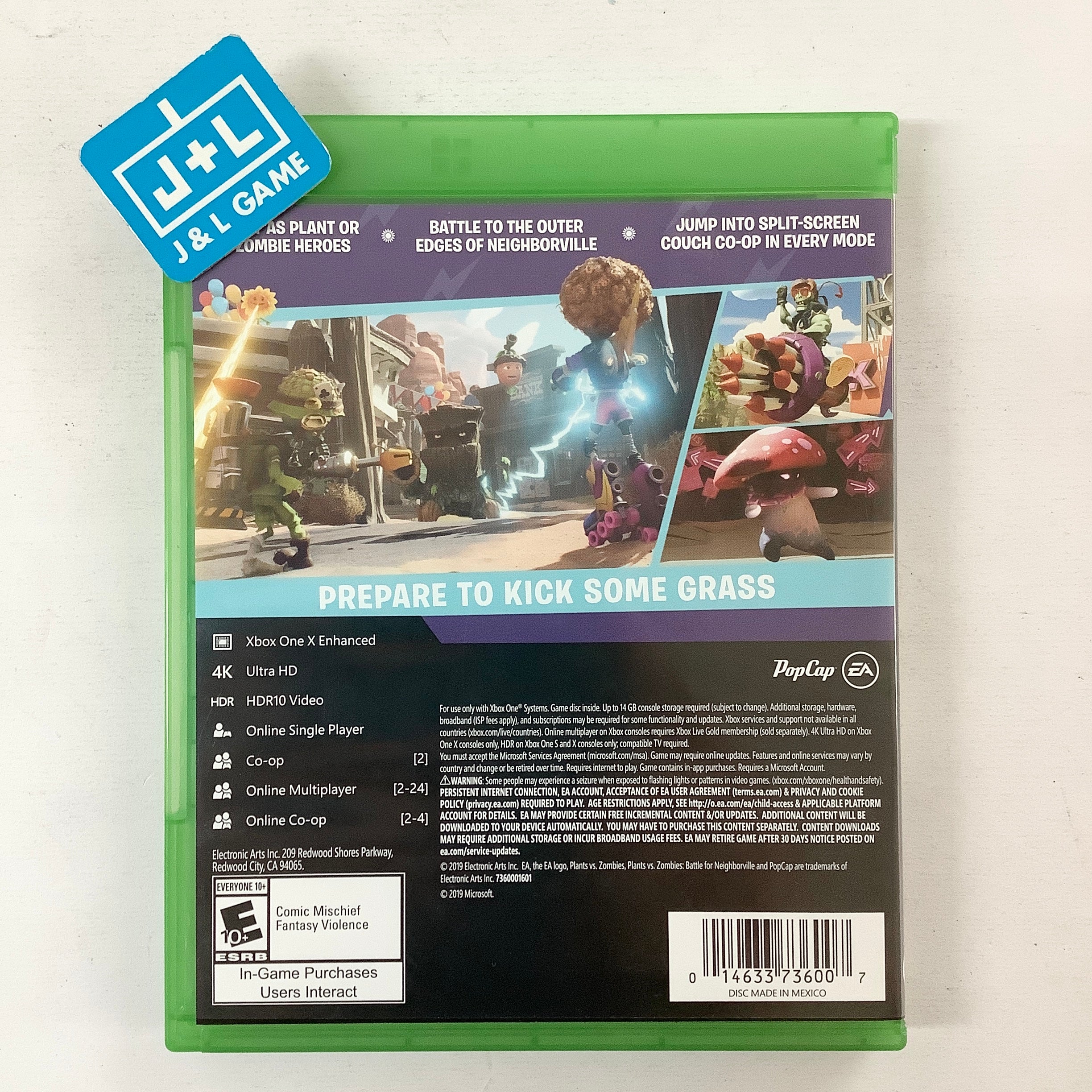 Plants Vs. Zombies: Battle for Neighborville - (XB1) Xbox One [Pre-Owned] Video Games Electronic Arts   