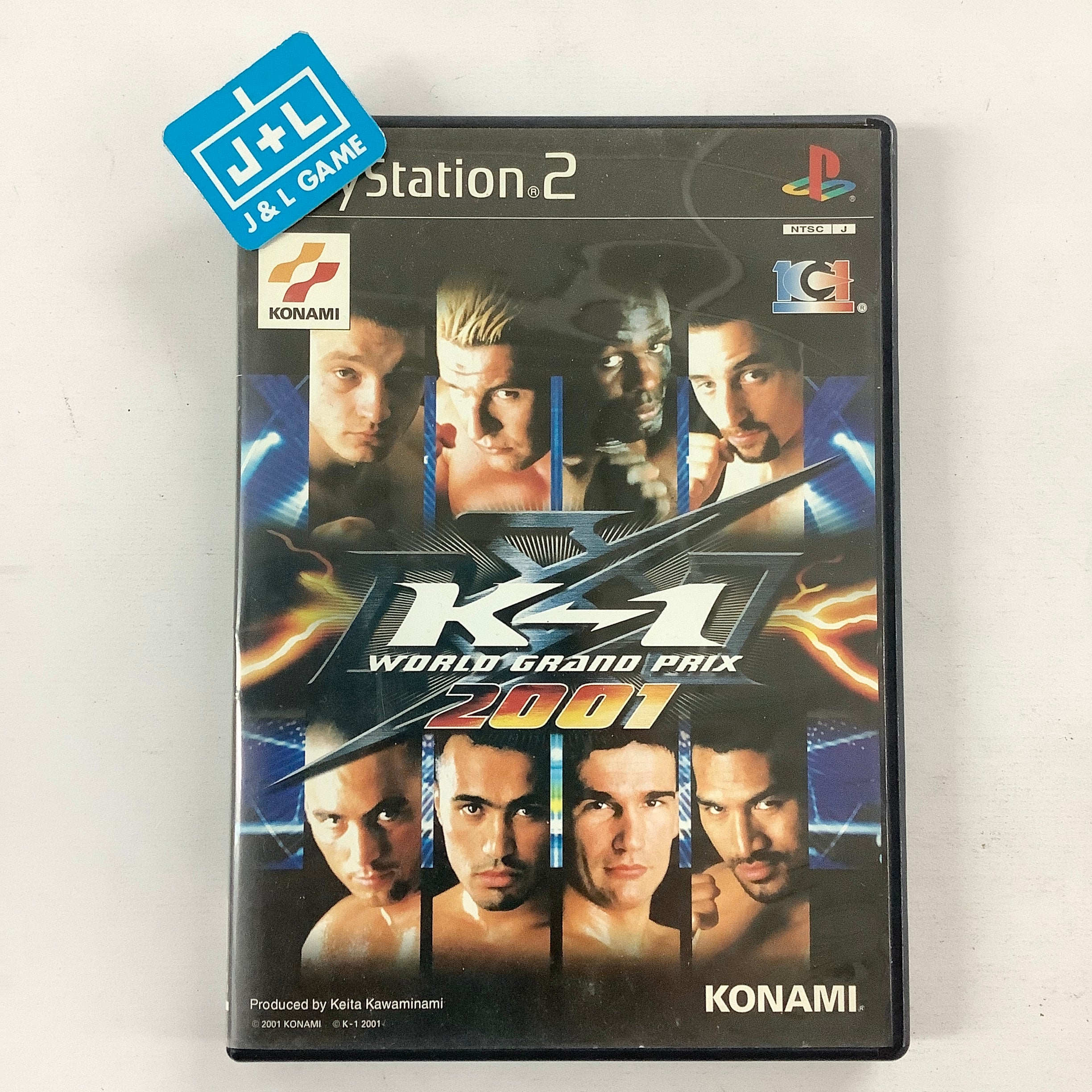 K-1 World Grand Prix 2001 - (PS2) Playstation 2 [Pre-Owned] (Japanese Import) Video Games Konami   