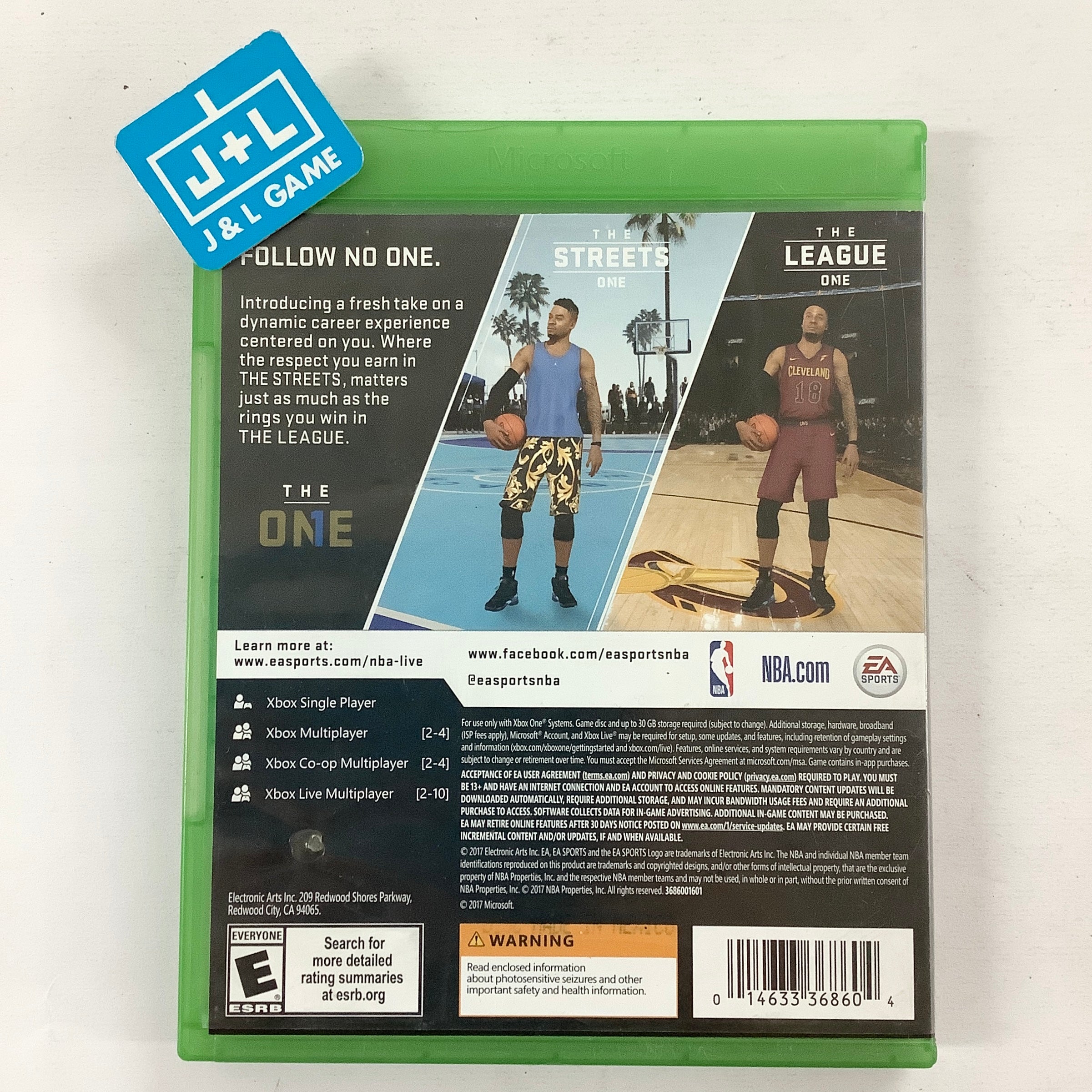 NBA Live 18 - (XB1) Xbox One [Pre-Owned] Video Games Electronic Arts   