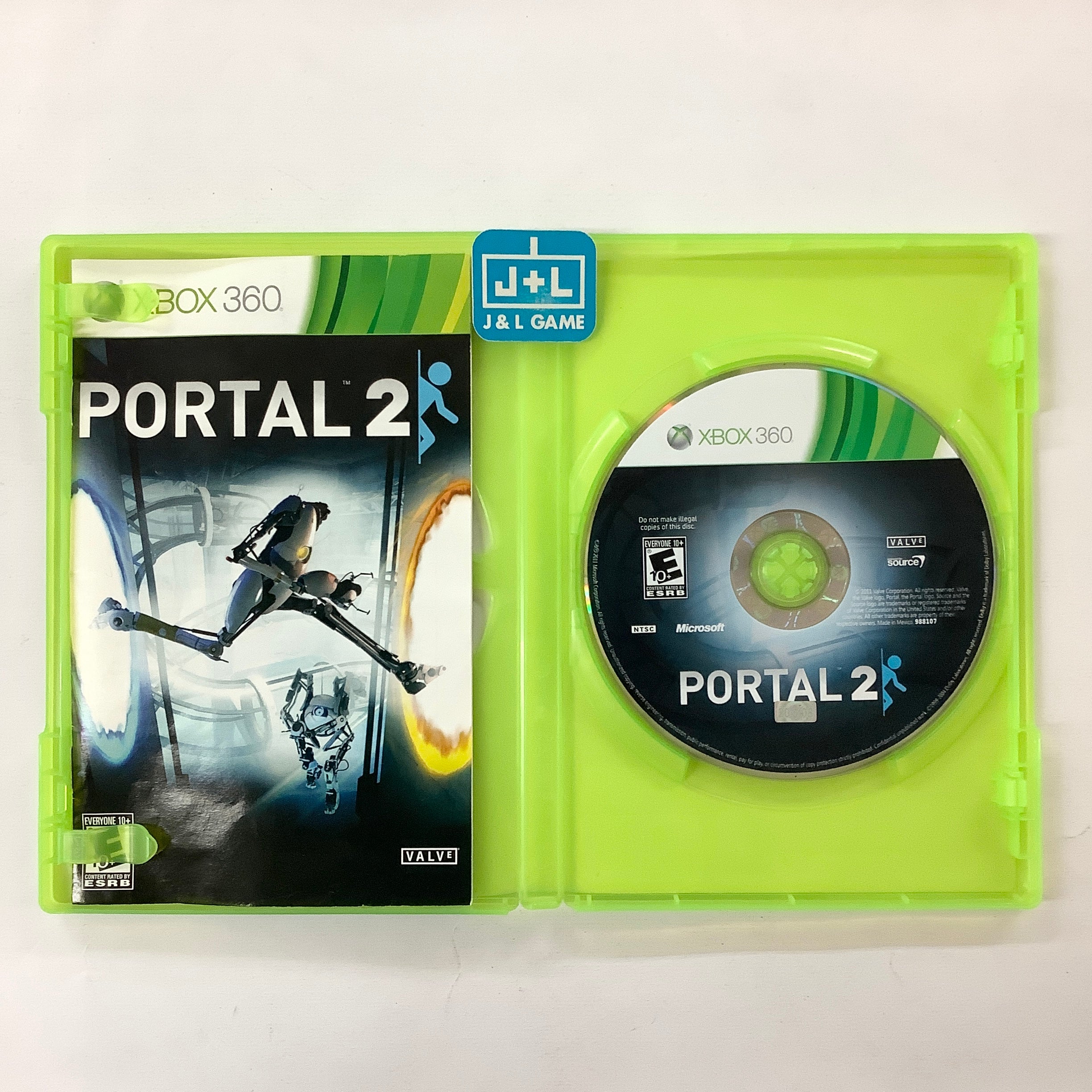 Portal 2 - Xbox 360 [Pre-Owned] Video Games Valve Software   