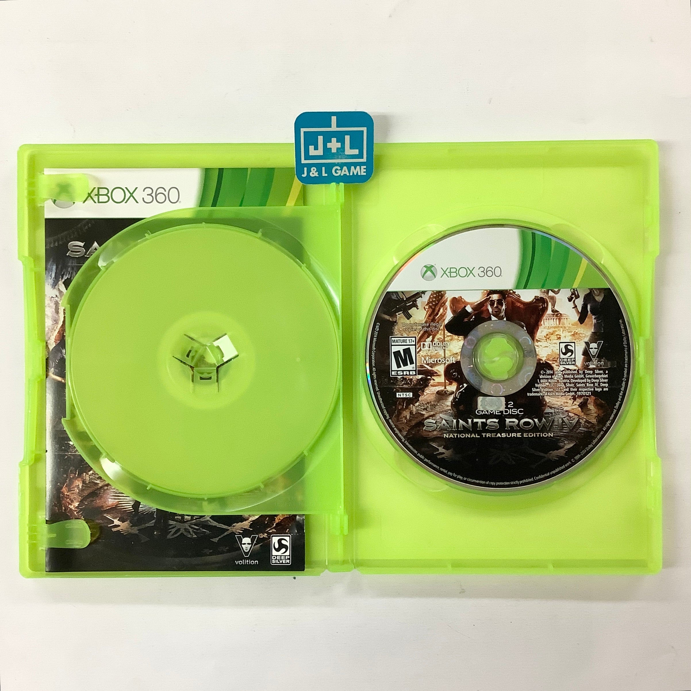 Saints Row IV: National Treasure Edition - Xbox 360 [Pre-Owned] Video Games Deep Silver   