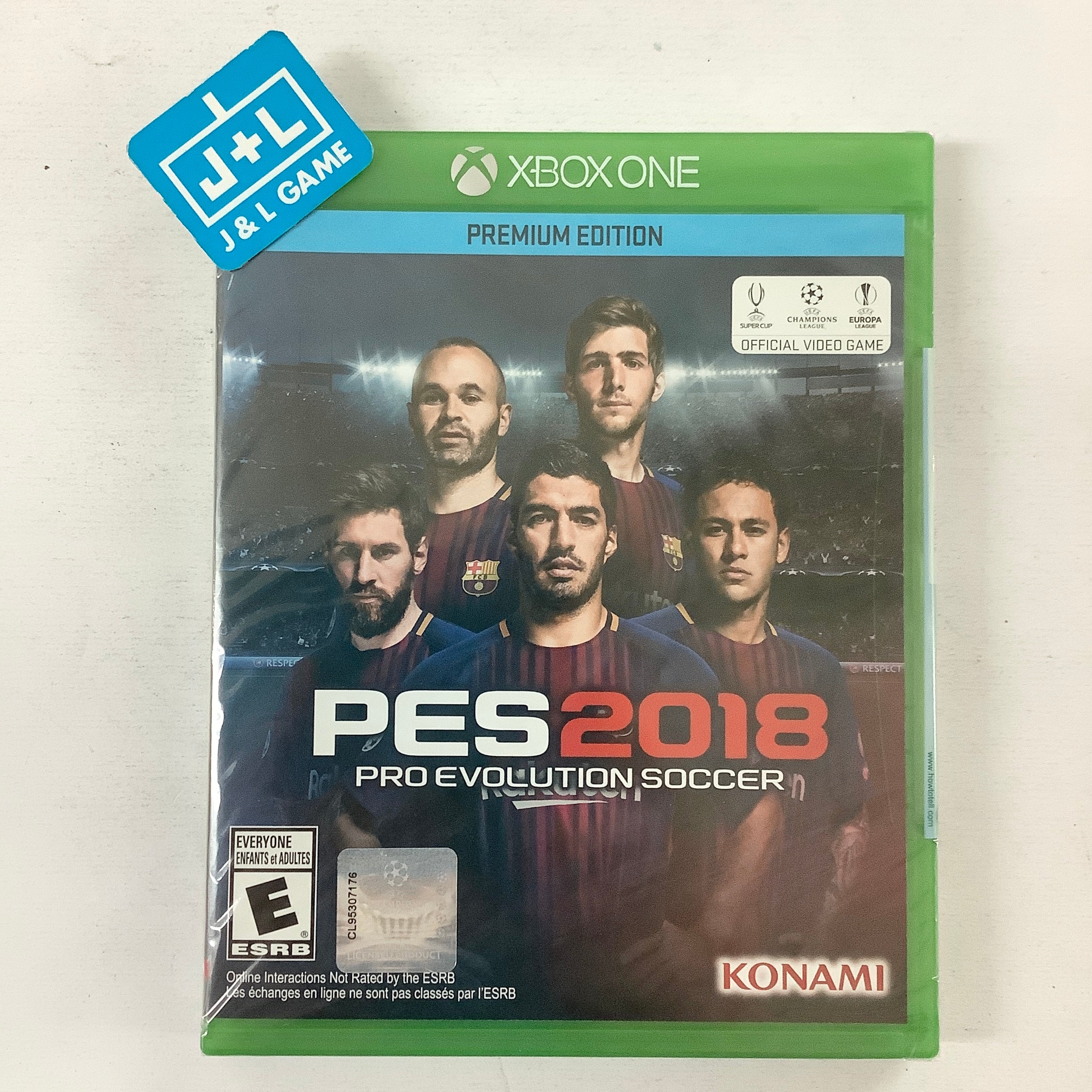 Pro Evolution Soccer 2018 (Premium Edition) - (XB1) Xbox One Video Games Konami   