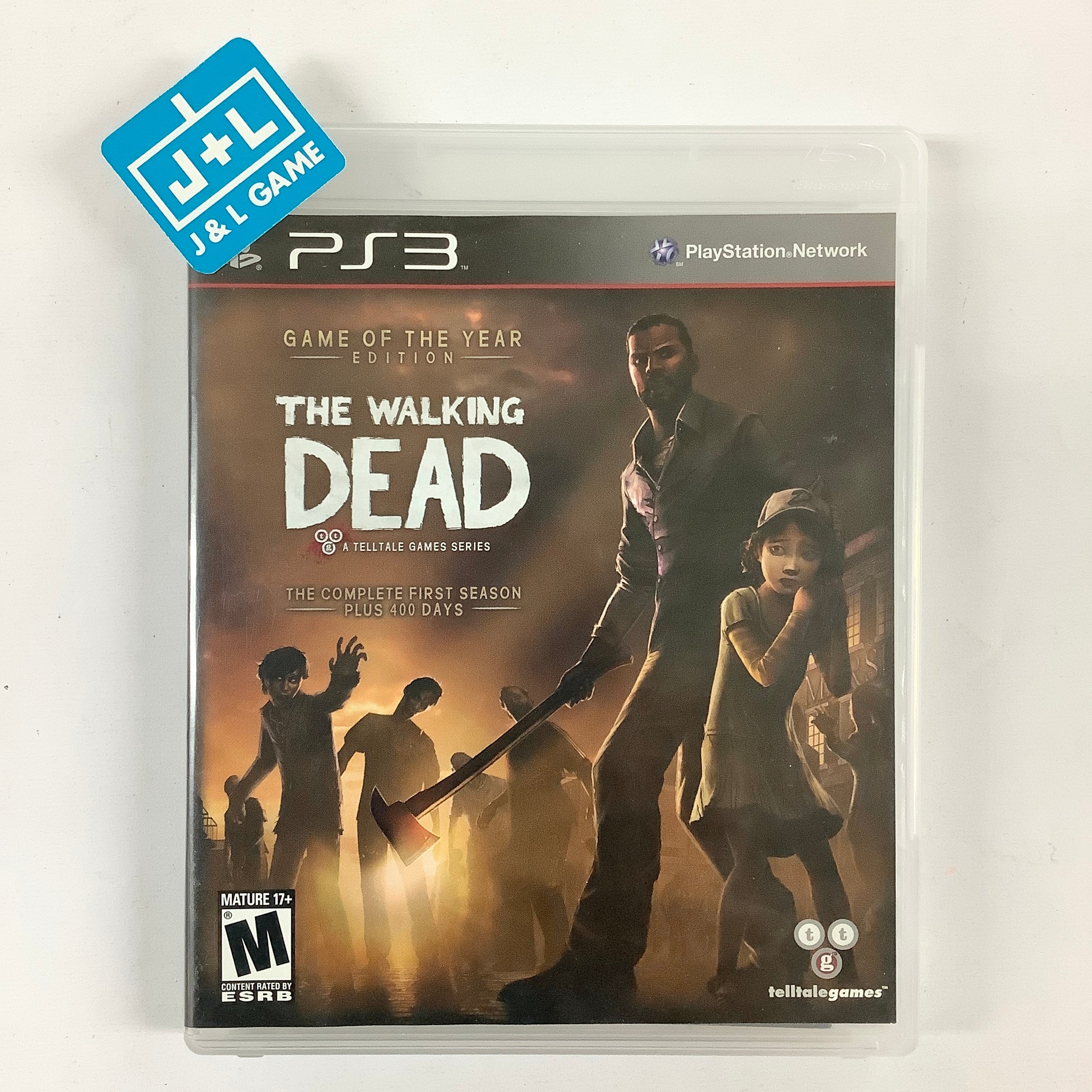 The Walking Dead: A Telltale Games Series - Game of the Year Edition - (PS3) PlayStation 3 [Pre-Owned] Video Games Telltale Games   