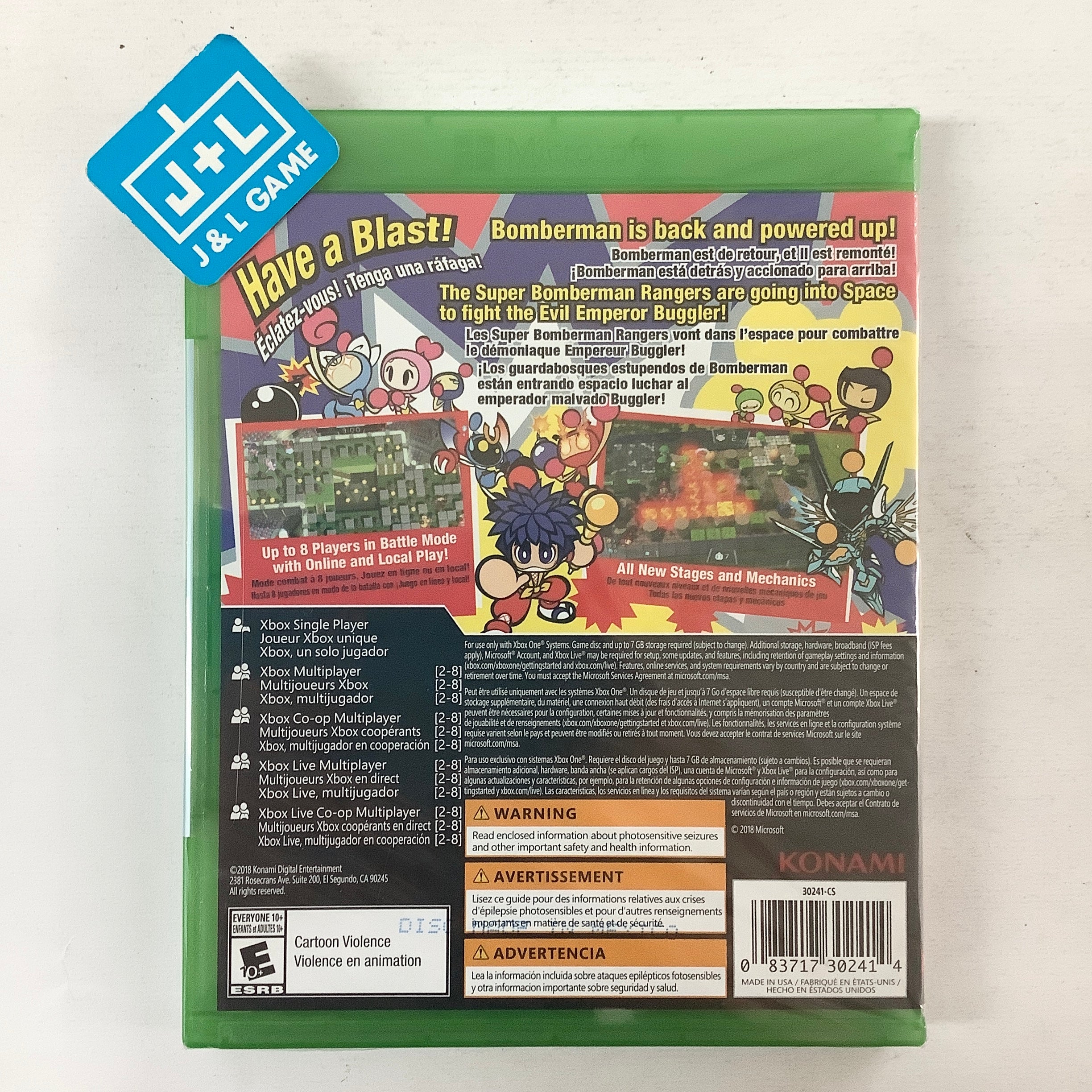 Super Bomberman R (Shiny Edition) - (XB1) Xbox One Video Games Konami   