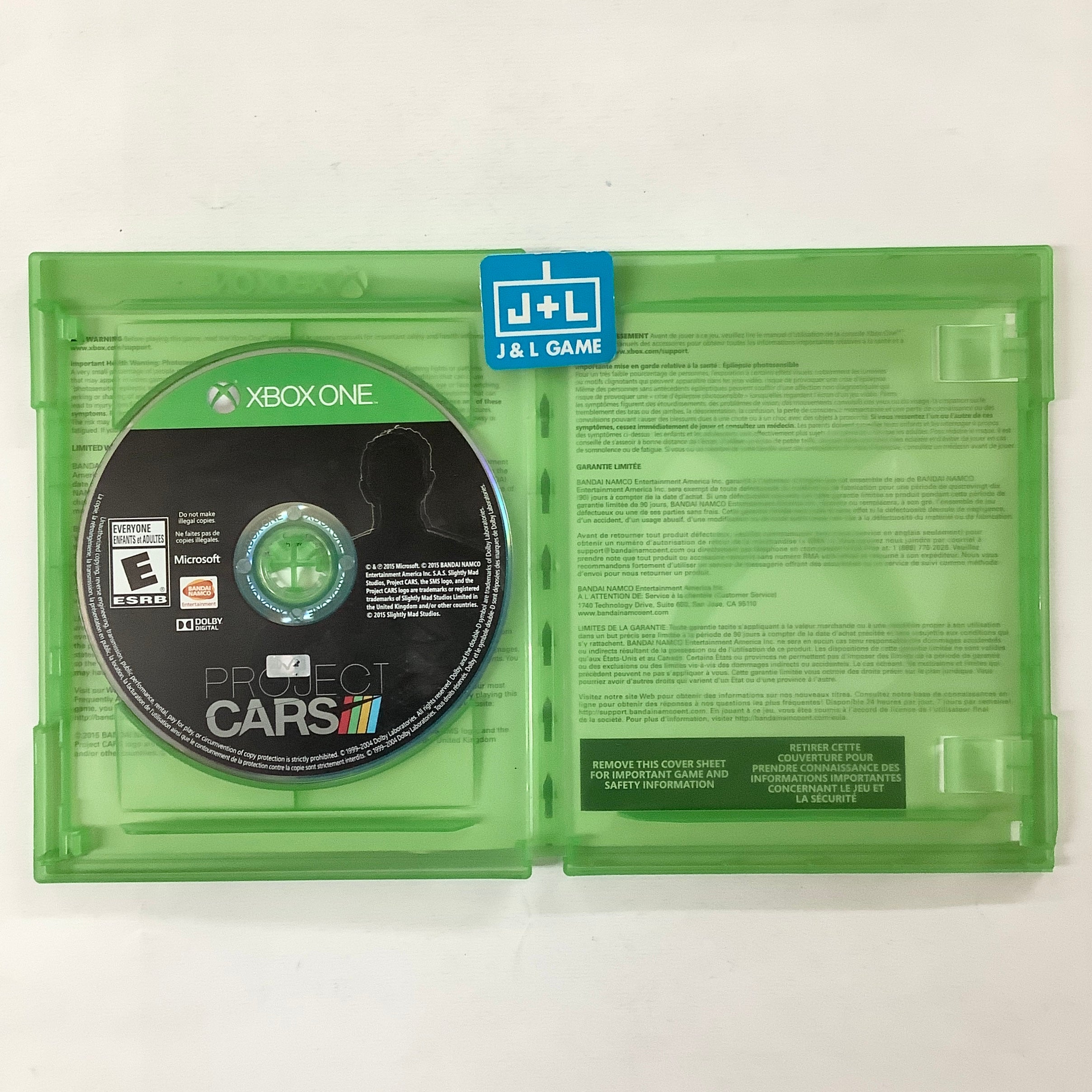 Project CARS - (XB1) Xbox One [Pre-Owned] Video Games BANDAI NAMCO Entertainment   