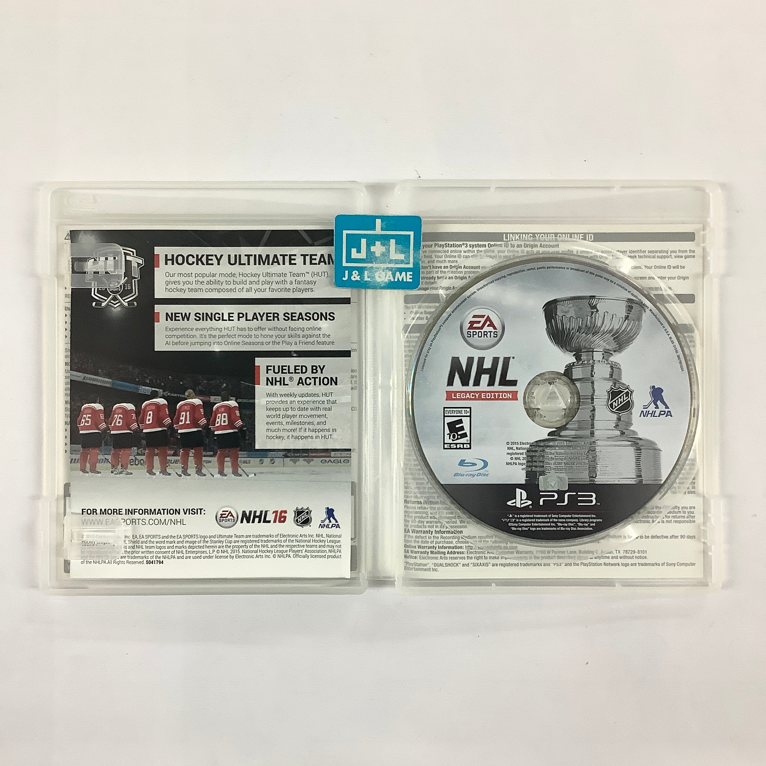 NHL Legacy Edition - (PS3) PlayStation 3 [Pre-Owned] Video Games EA Sports   