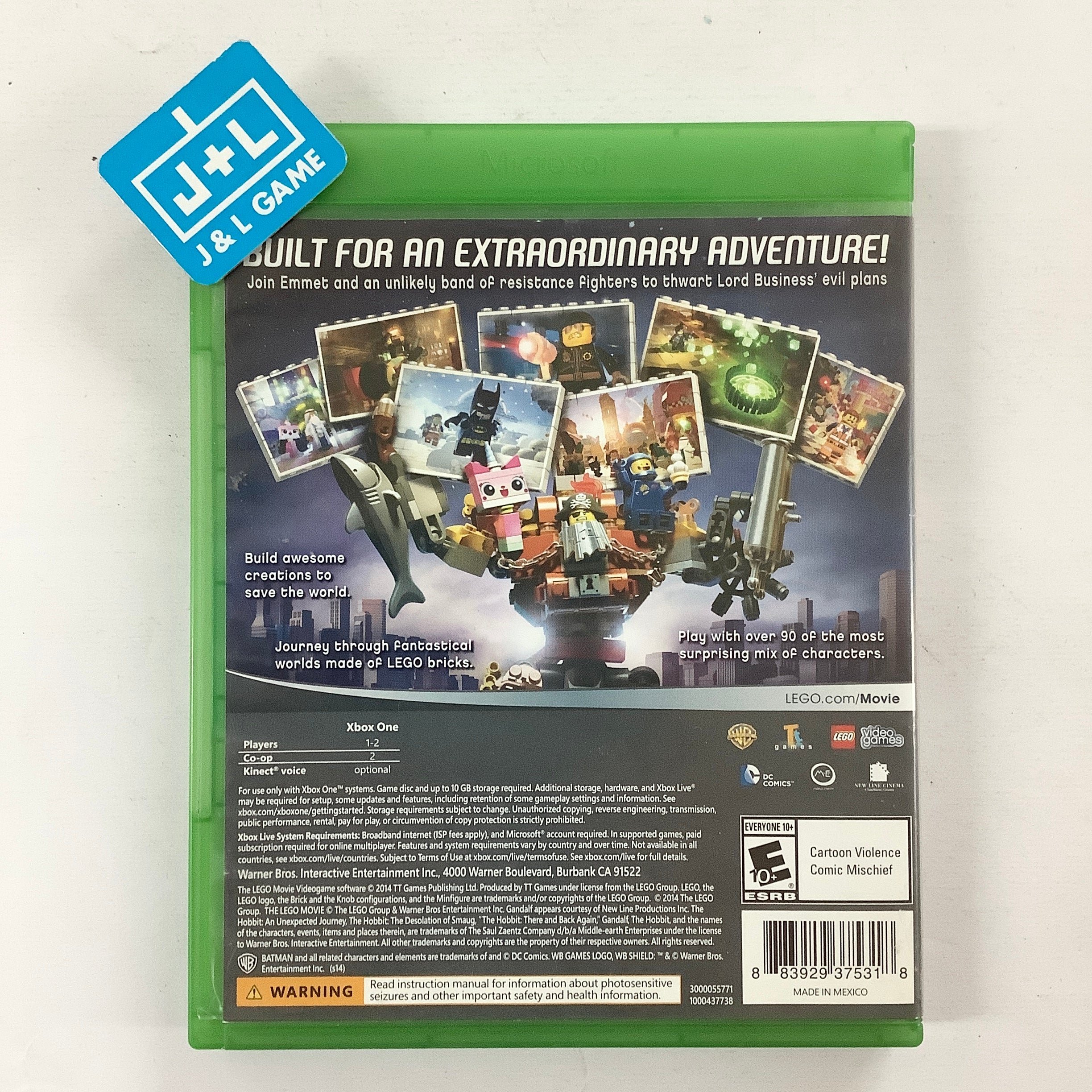 LEGO The LEGO Movie Videogame - (XB1) Xbox One [Pre-Owned] Video Games Warner Bros. Interactive Entertainment   