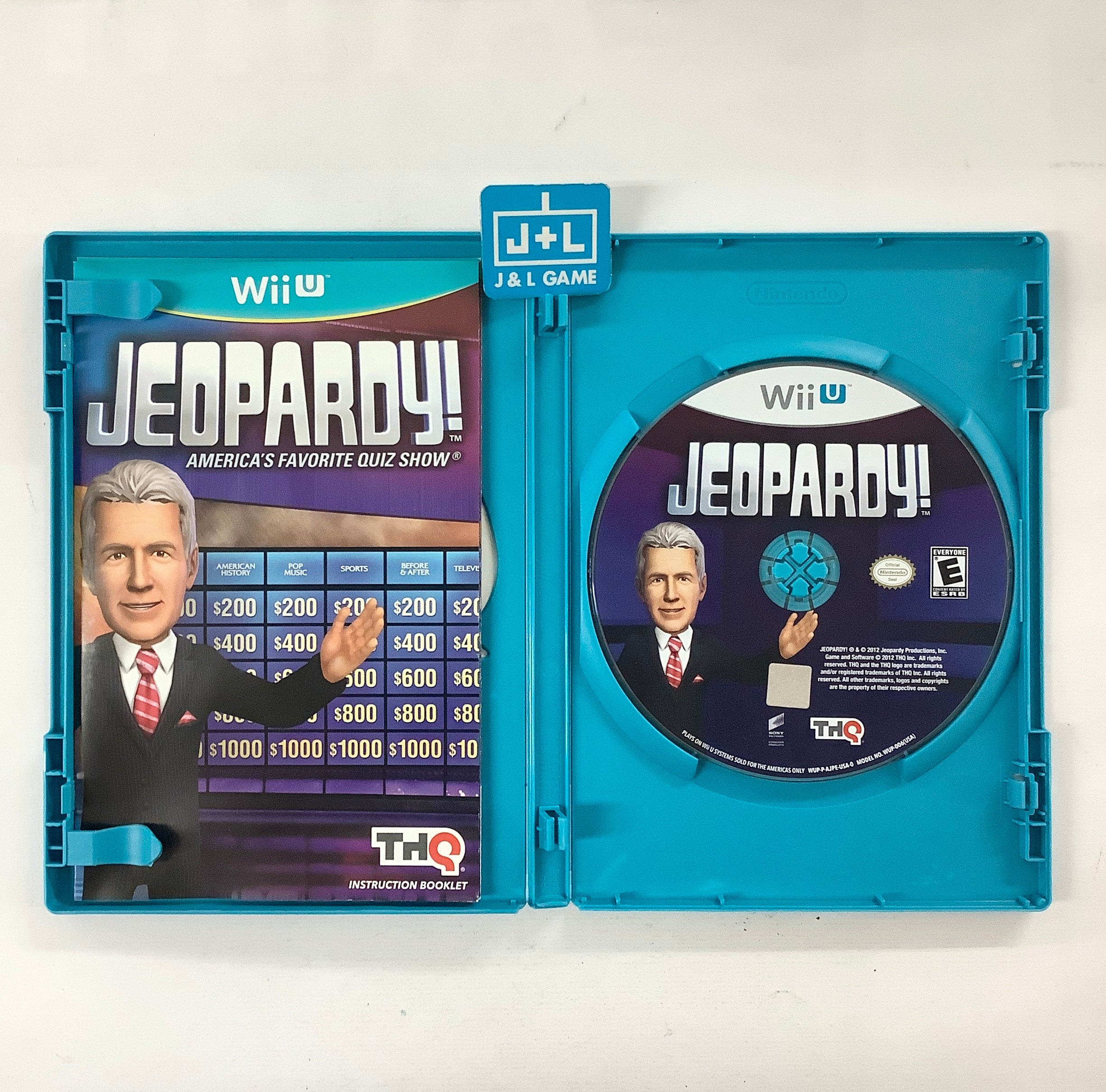 Jeopardy - Nintendo Wii U [Pre-Owned] Video Games THQ   