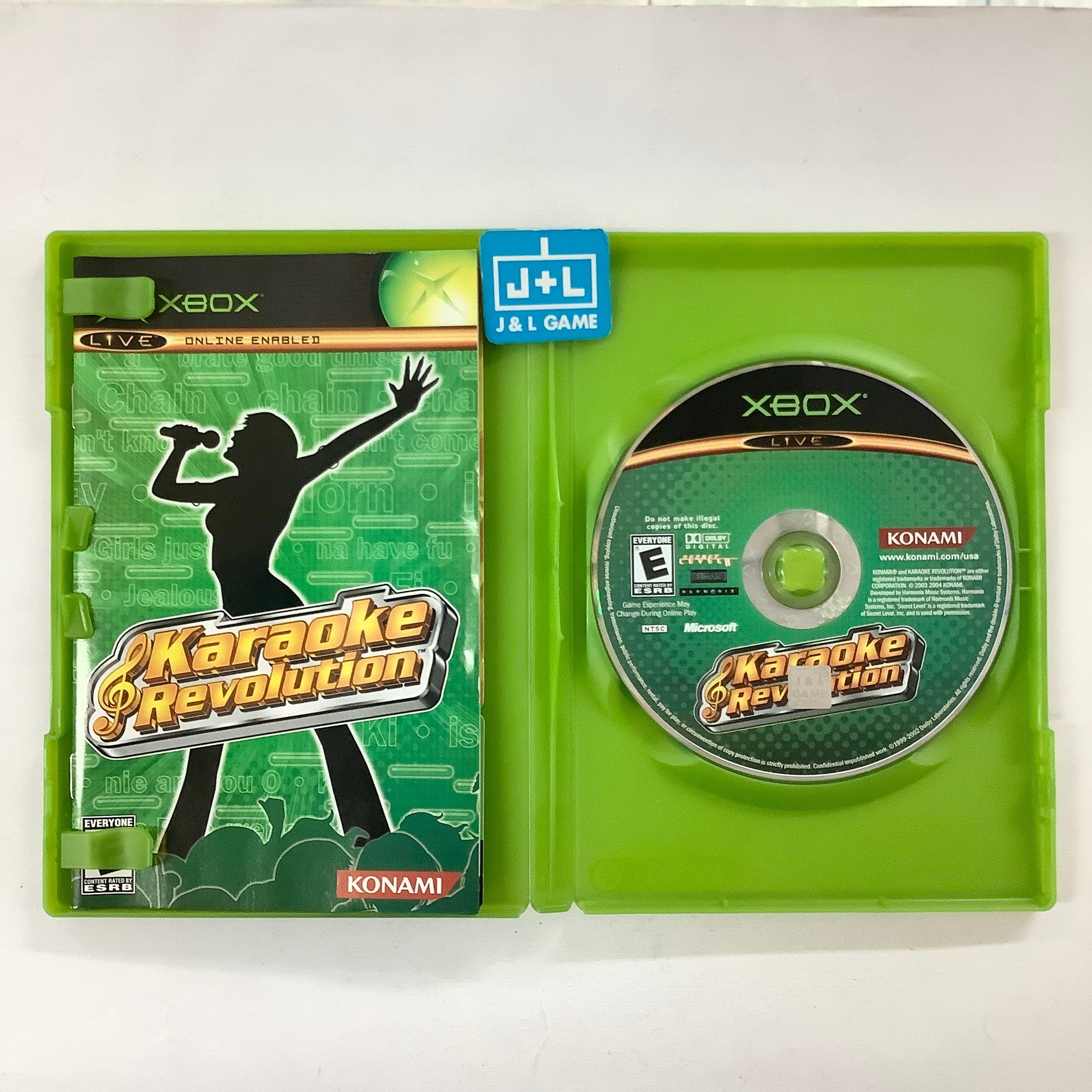 Karaoke Revolution - (XB) Xbox [Pre-Owned] Video Games Konami   