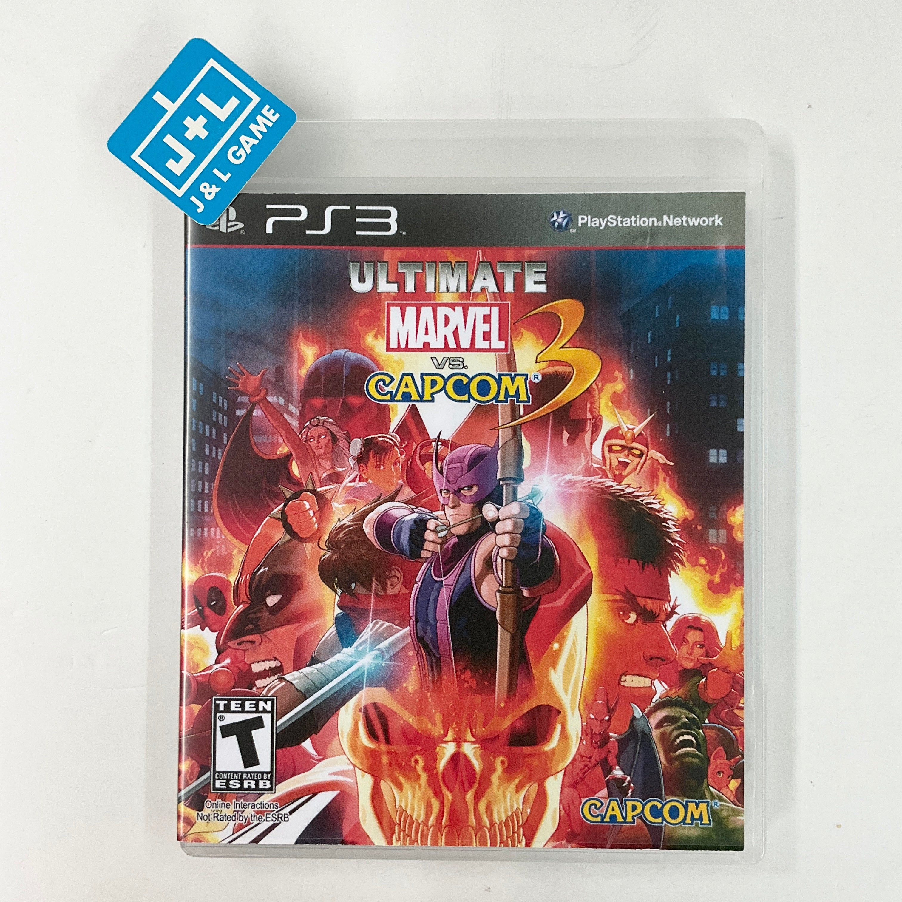 Ultimate Marvel vs. Capcom 3 - (PS3) PlayStation 3 [Pre-Owned] Video Games Capcom   