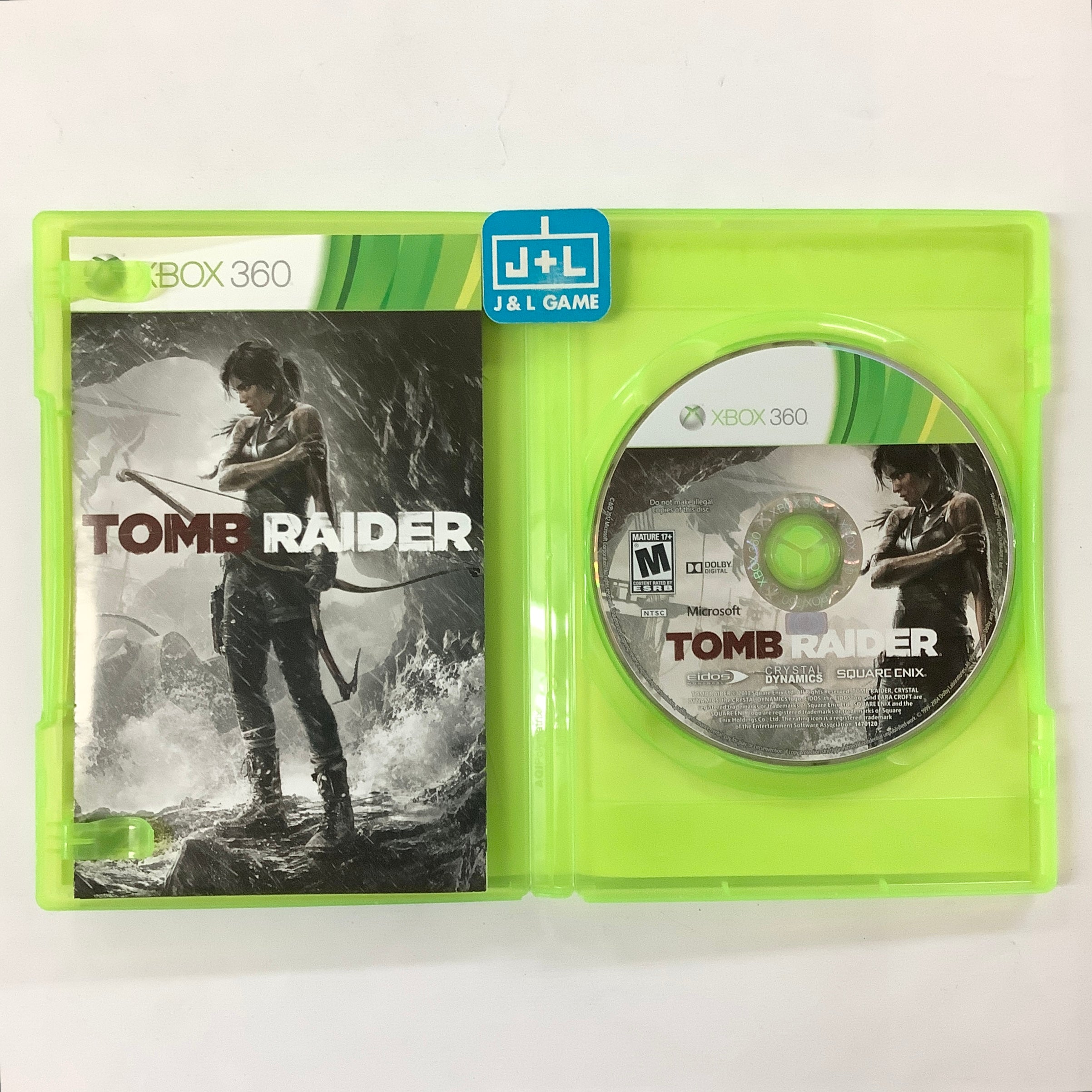 Tomb Raider - Xbox 360 [Pre-Owned] Video Games Square Enix   