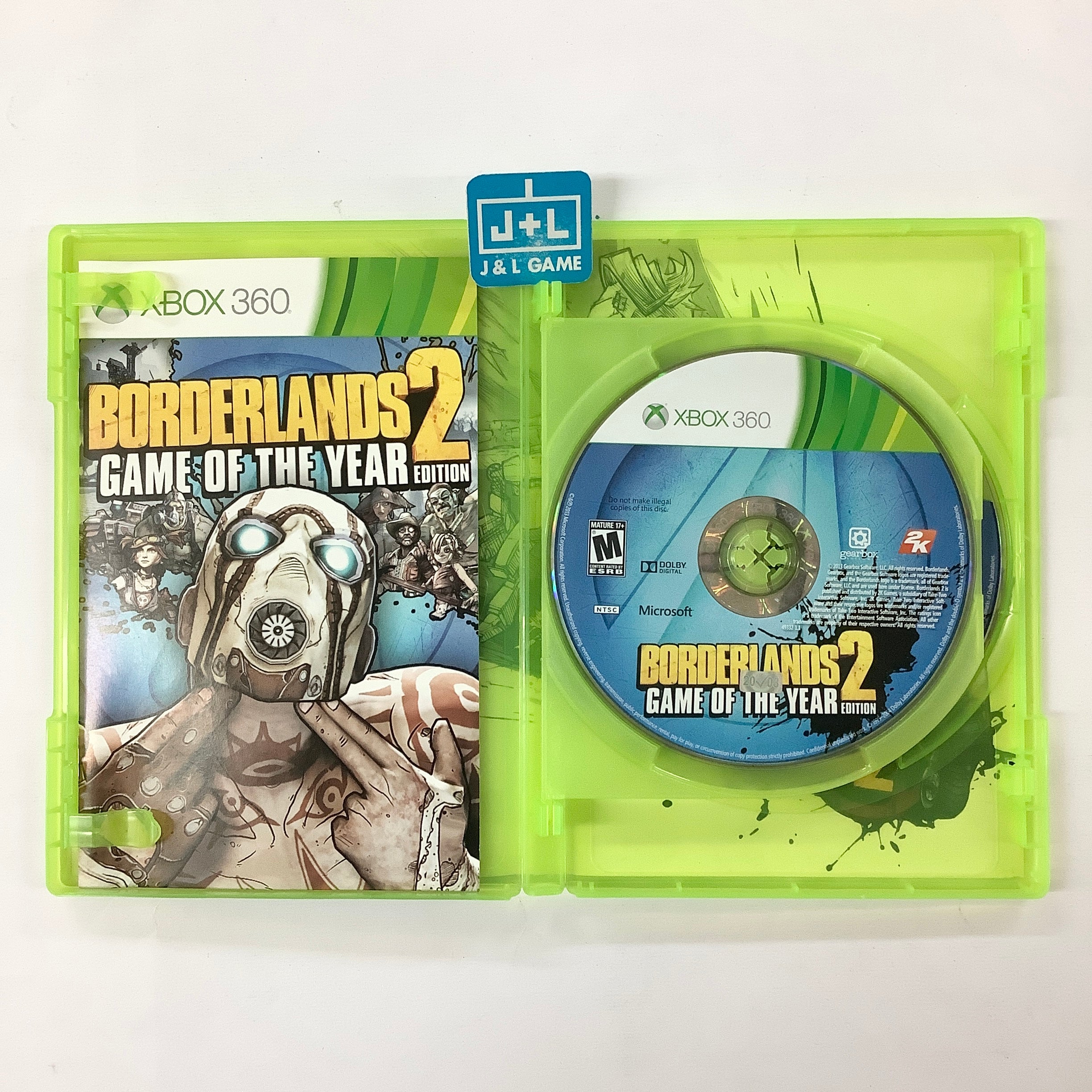 Borderlands 2: Game of the Year Edition - Xbox 360 [Pre-Owned] Video Games 2K Games   