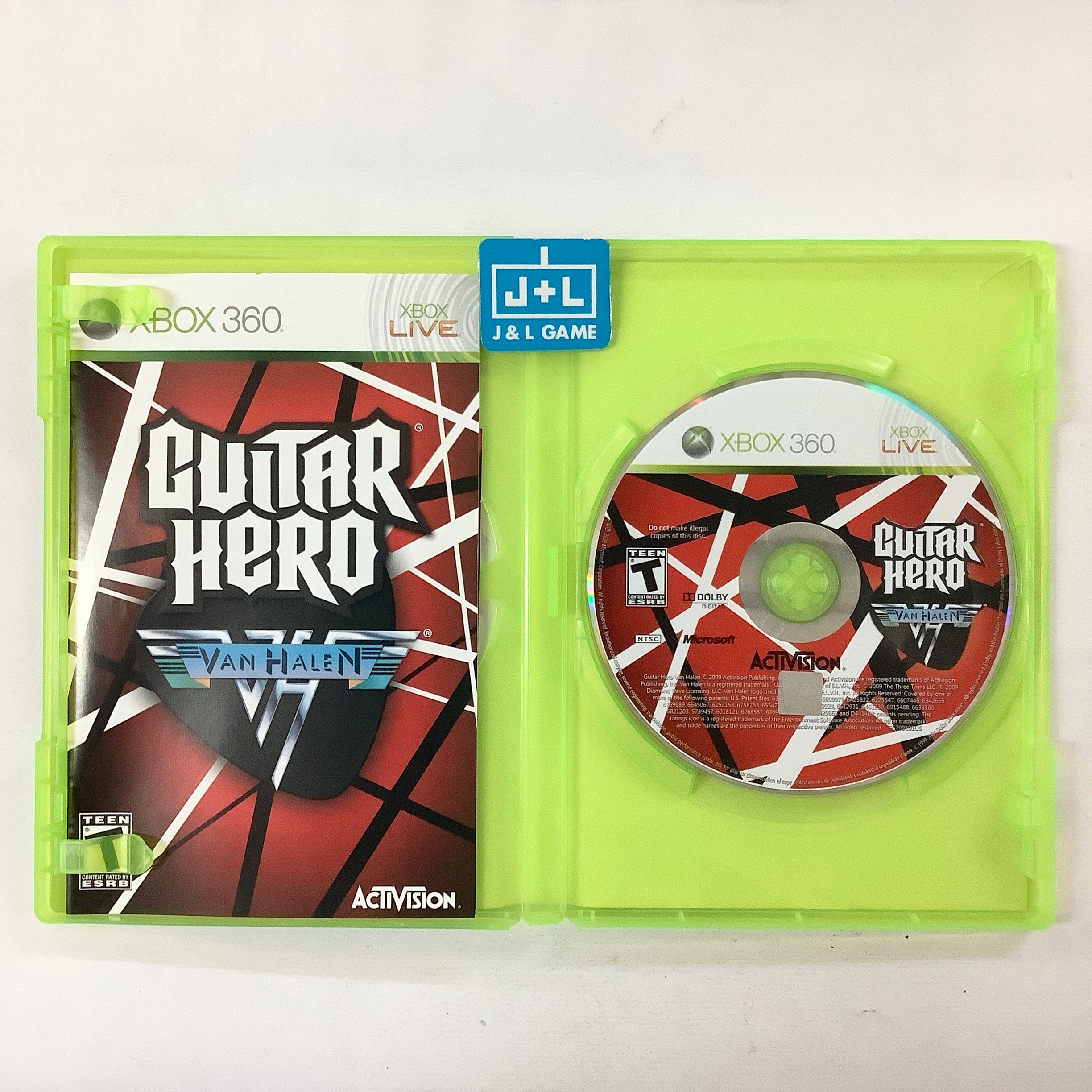 Guitar Hero: Van Halen - Xbox 360 [Pre-Owned] Video Games Activision   