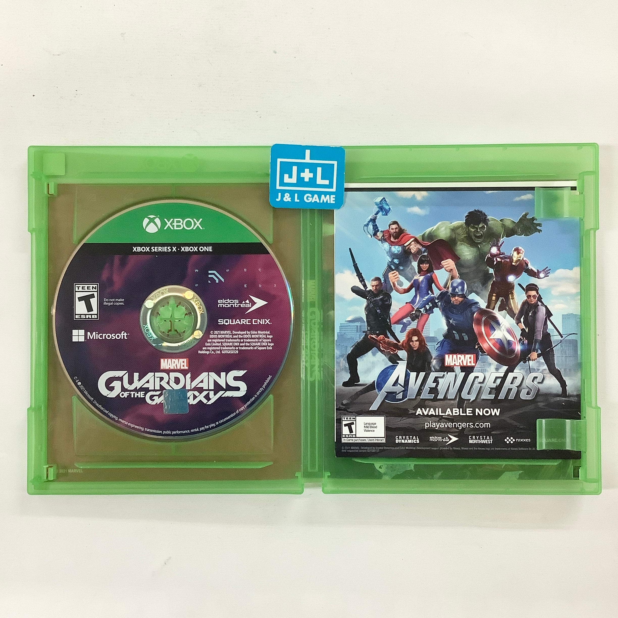 Marvel’s Guardians of the Galaxy - (XSX) Xbox Series X [Pre-Owned] Video Games Square Enix   