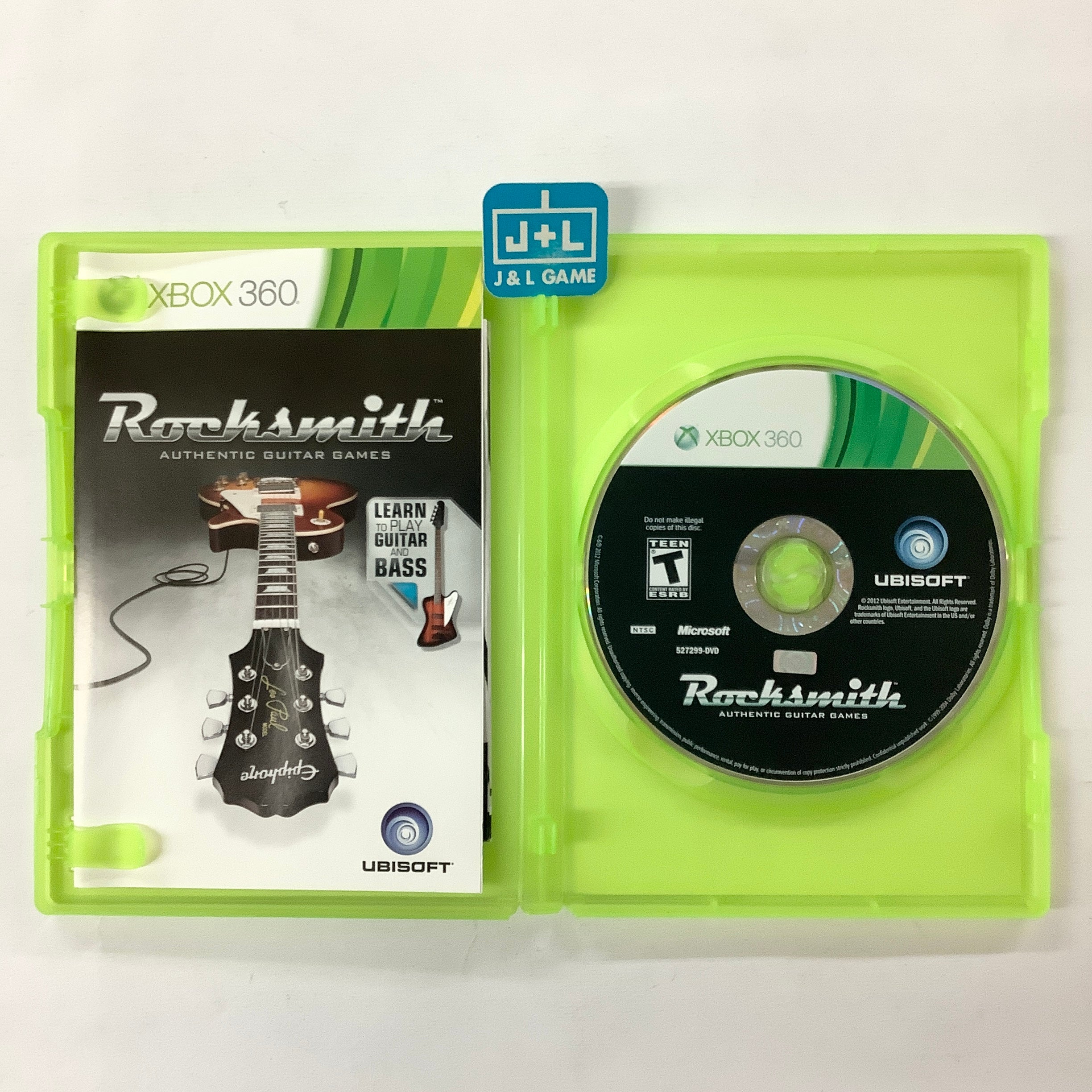 Rocksmith (Game Only) - Xbox 360 [Pre-Owned] Video Games Ubisoft   