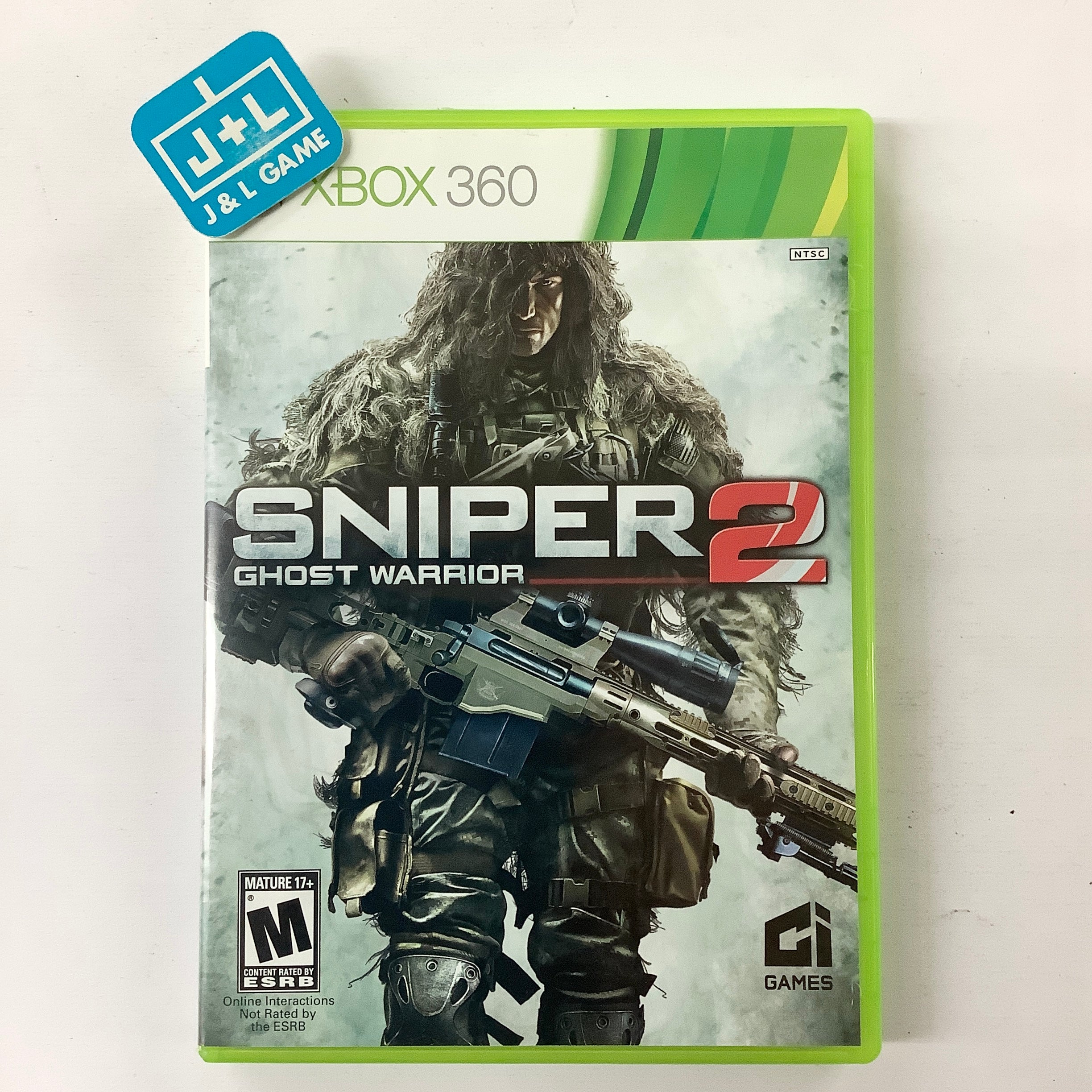 Sniper: Ghost Warrior 2 - Xbox 360 [Pre-Owned] Video Games City Interactive   