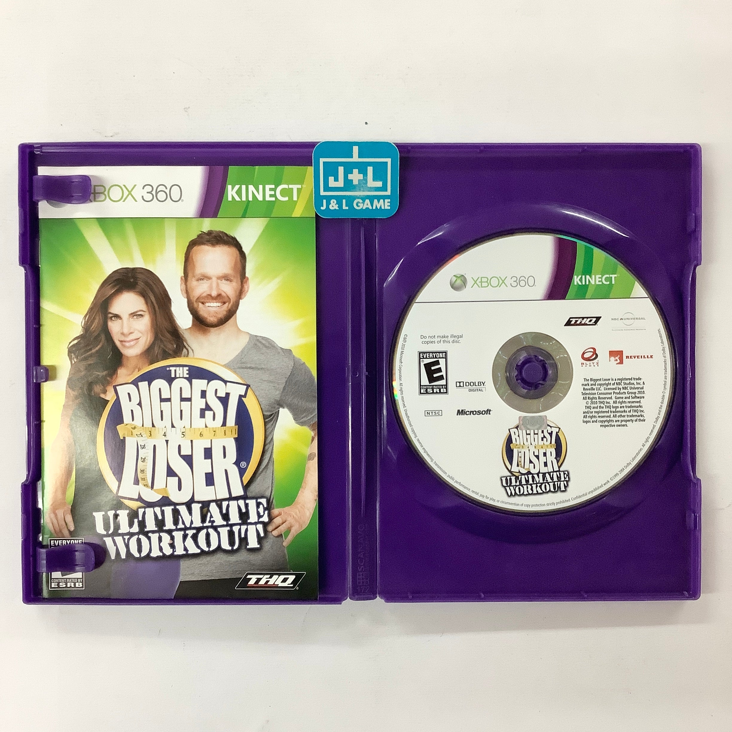 The Biggest Loser: Ultimate Workout (Kinect Required) - Xbox 360 [Pre-Owned] Video Games THQ   