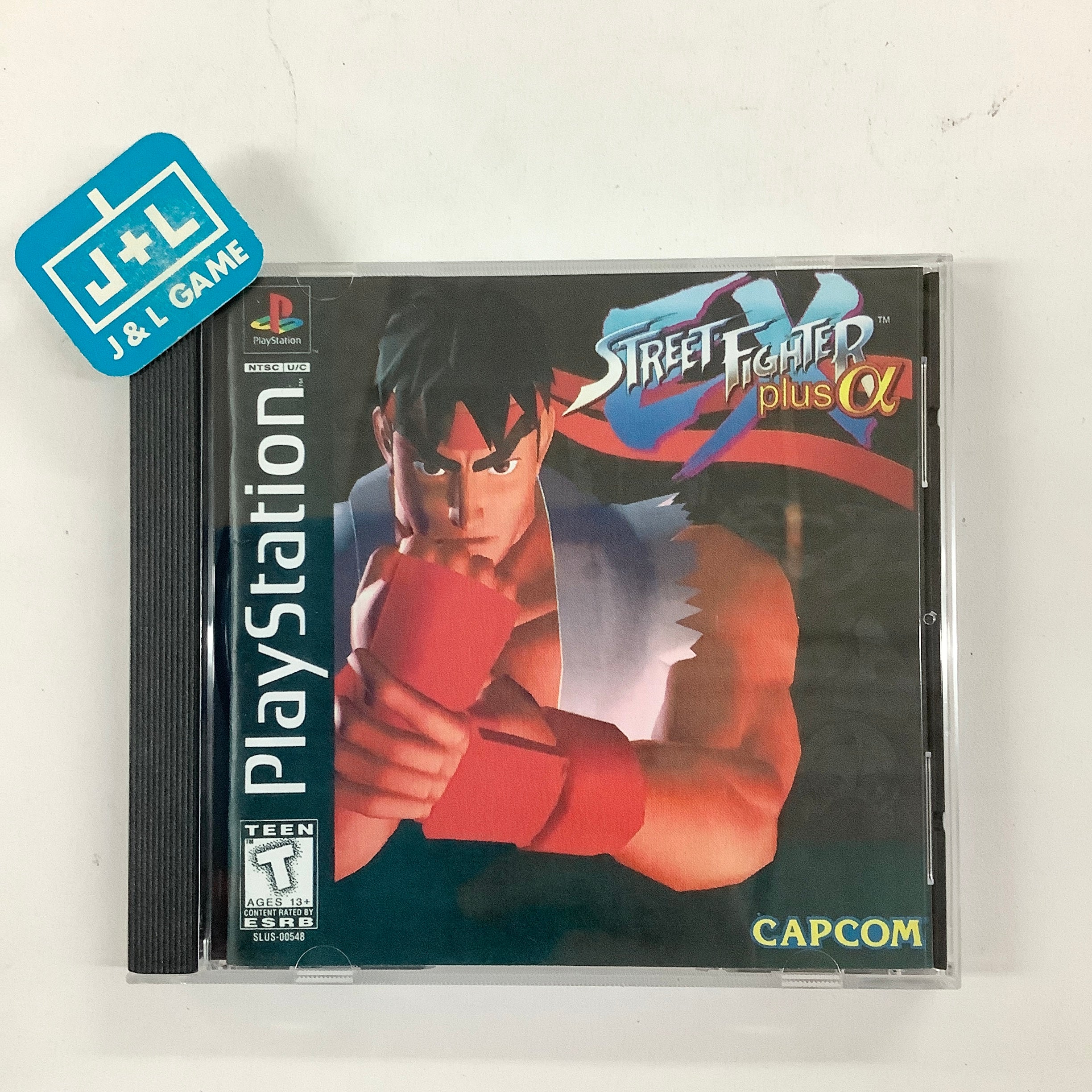 Street Fighter EX Plus Alpha - (PS1) PlayStation 1 [Pre-Owned] Video Games Capcom   