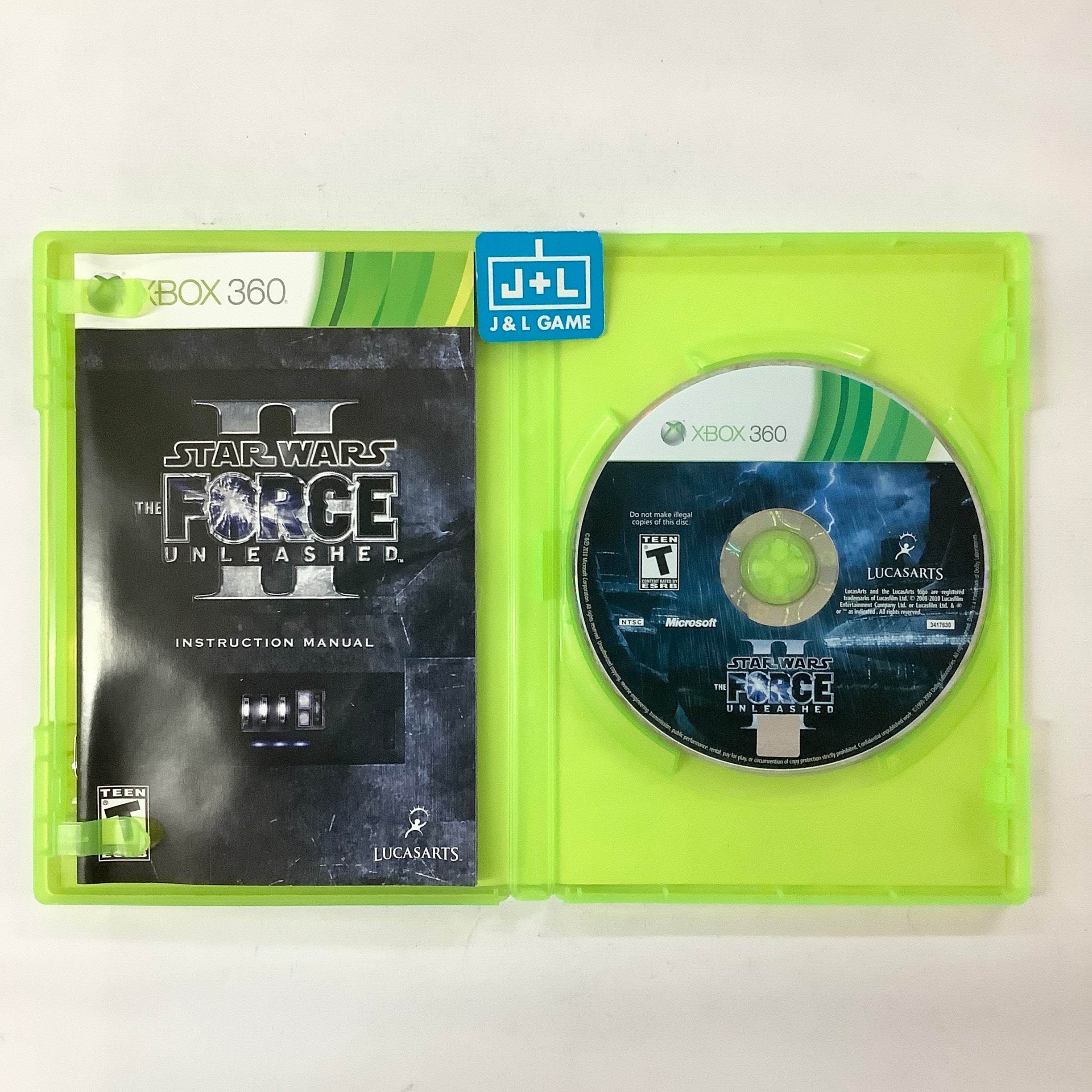 Star Wars: The Force Unleashed II - Xbox 360 [Pre-Owned] Video Games LucasArts   