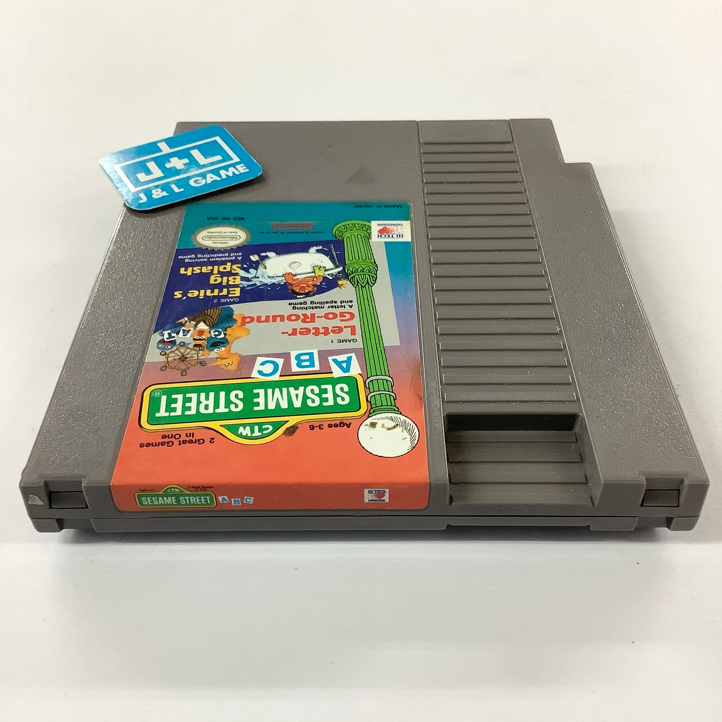 Sesame Street: ABC - (NES) Nintendo Entertainment System [Pre-Owned] Video Games Hi Tech Expressions   