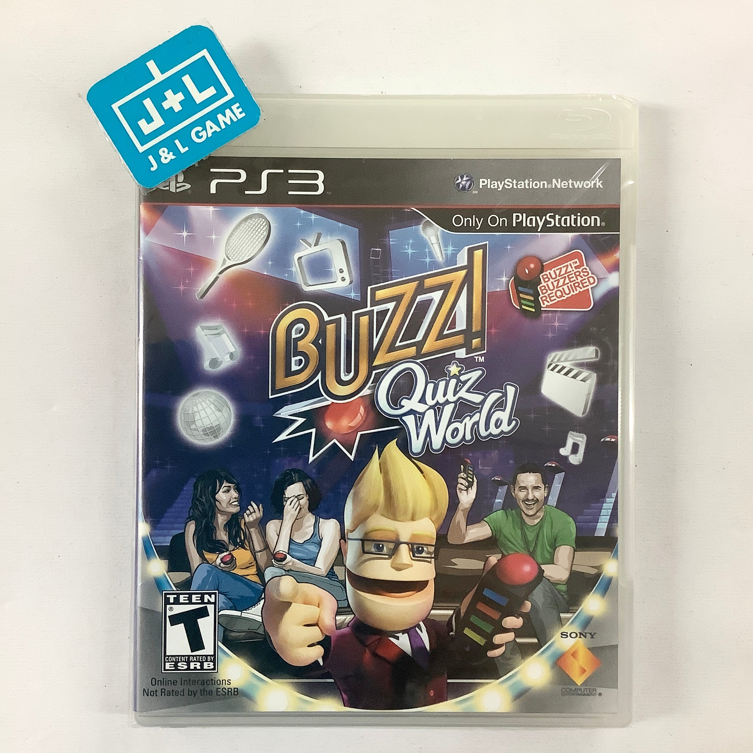 Buzz! Quiz World (Game Only) - (PS3) PlayStation 3 Video Games SCEA   